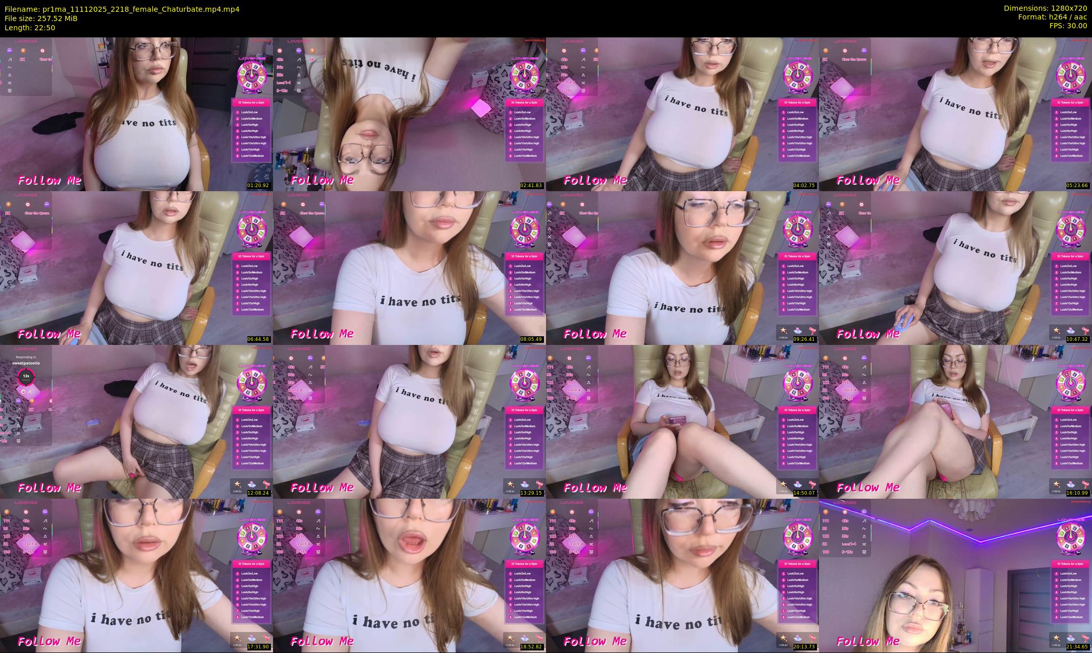 pr1ma — 23 minute Chaturbate female cam show recording, 720p, Nov 11, 2025