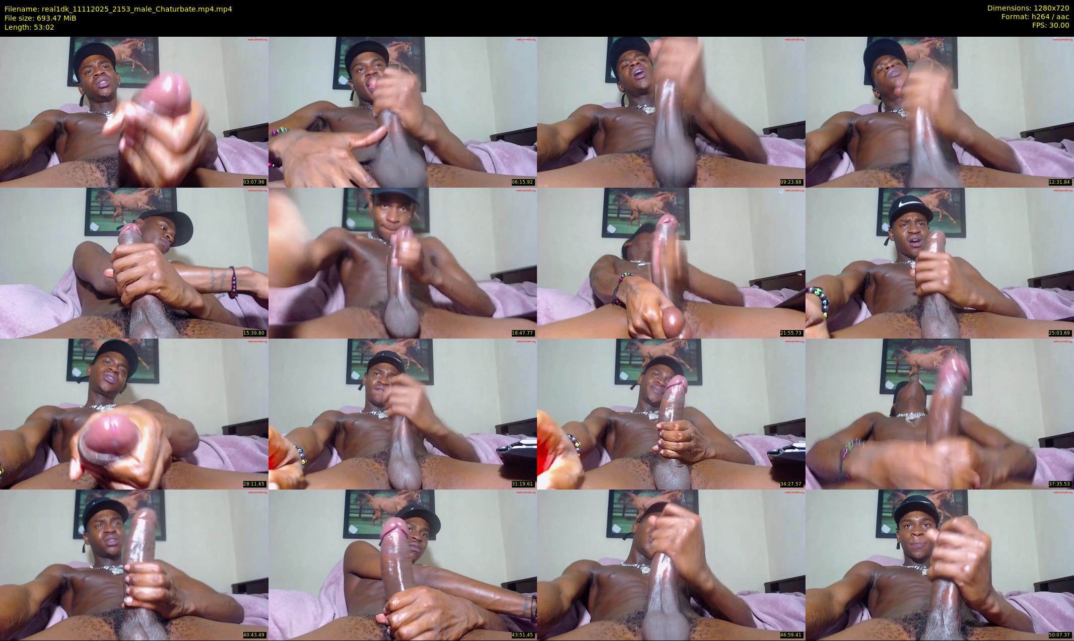 real1dk — 54 minute Chaturbate male cam show recording, 720p, Nov 11, 2025