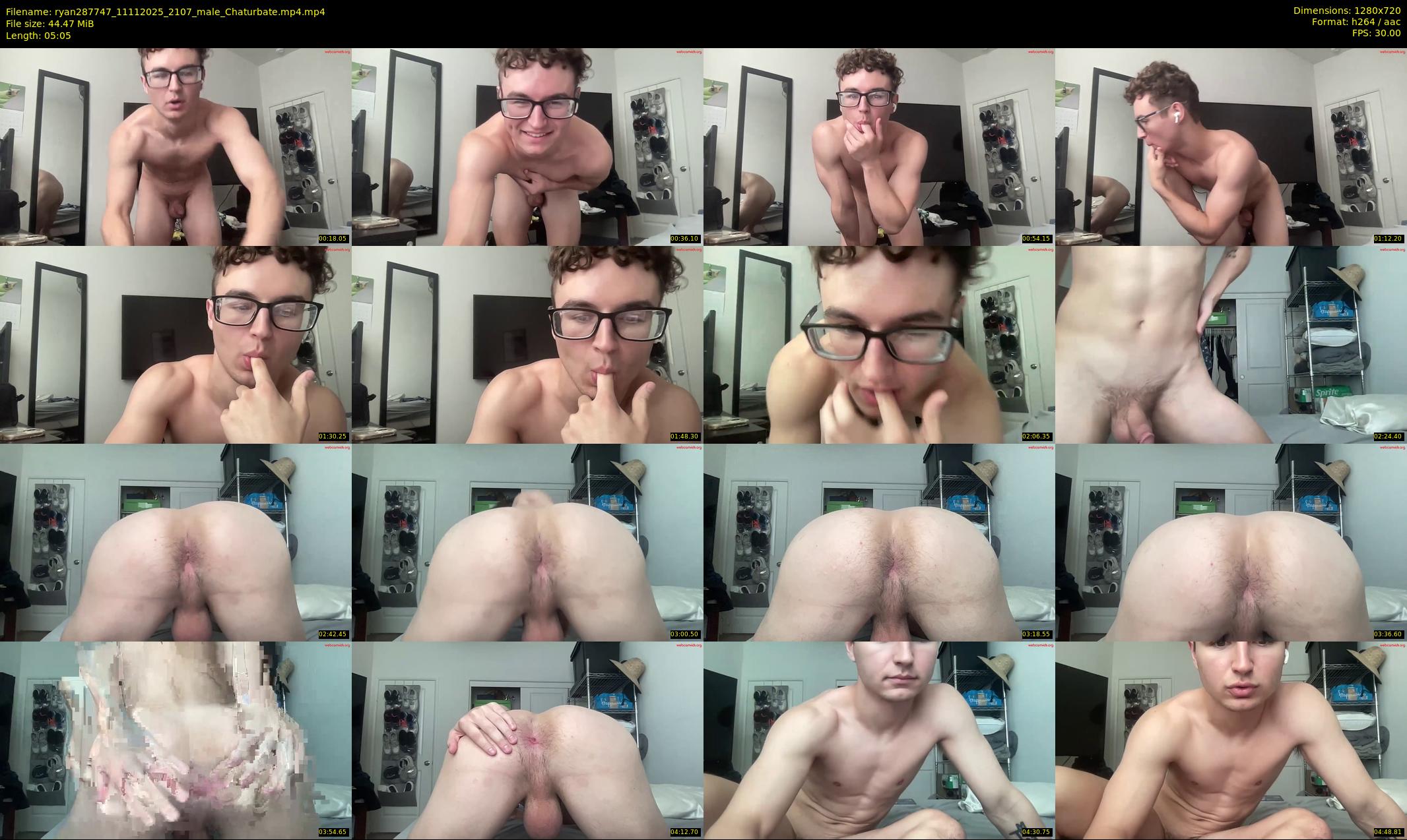 ryan287747 — 6 minute Chaturbate male cam show recording, 720p, Nov 11, 2025