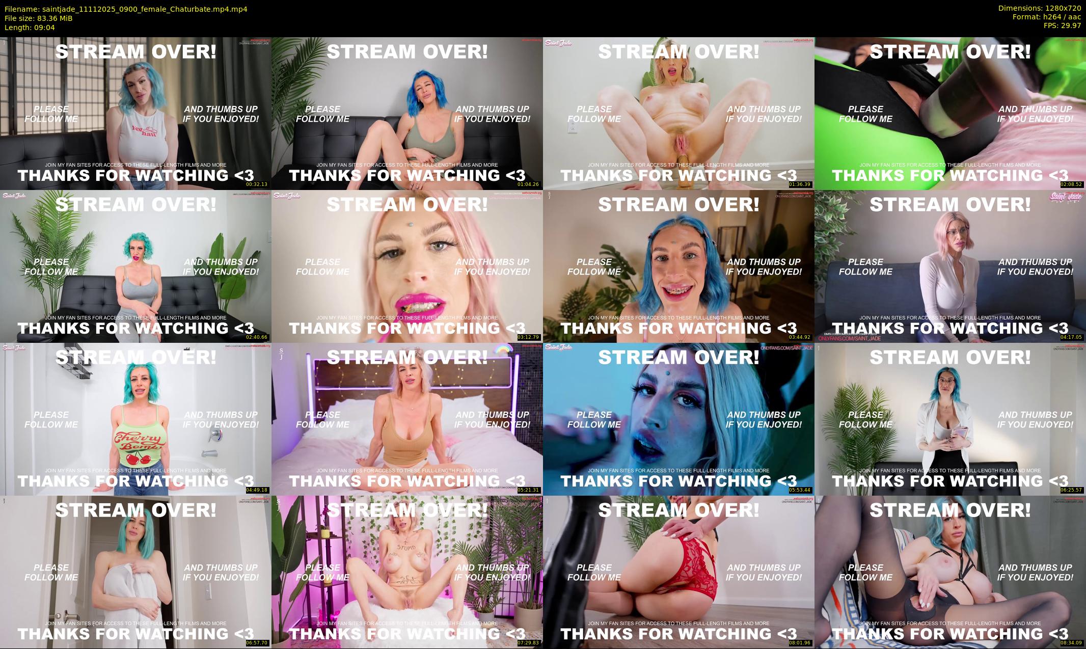 saintjade — 10 minute Chaturbate female cam show recording, 720p, Nov 11, 2025