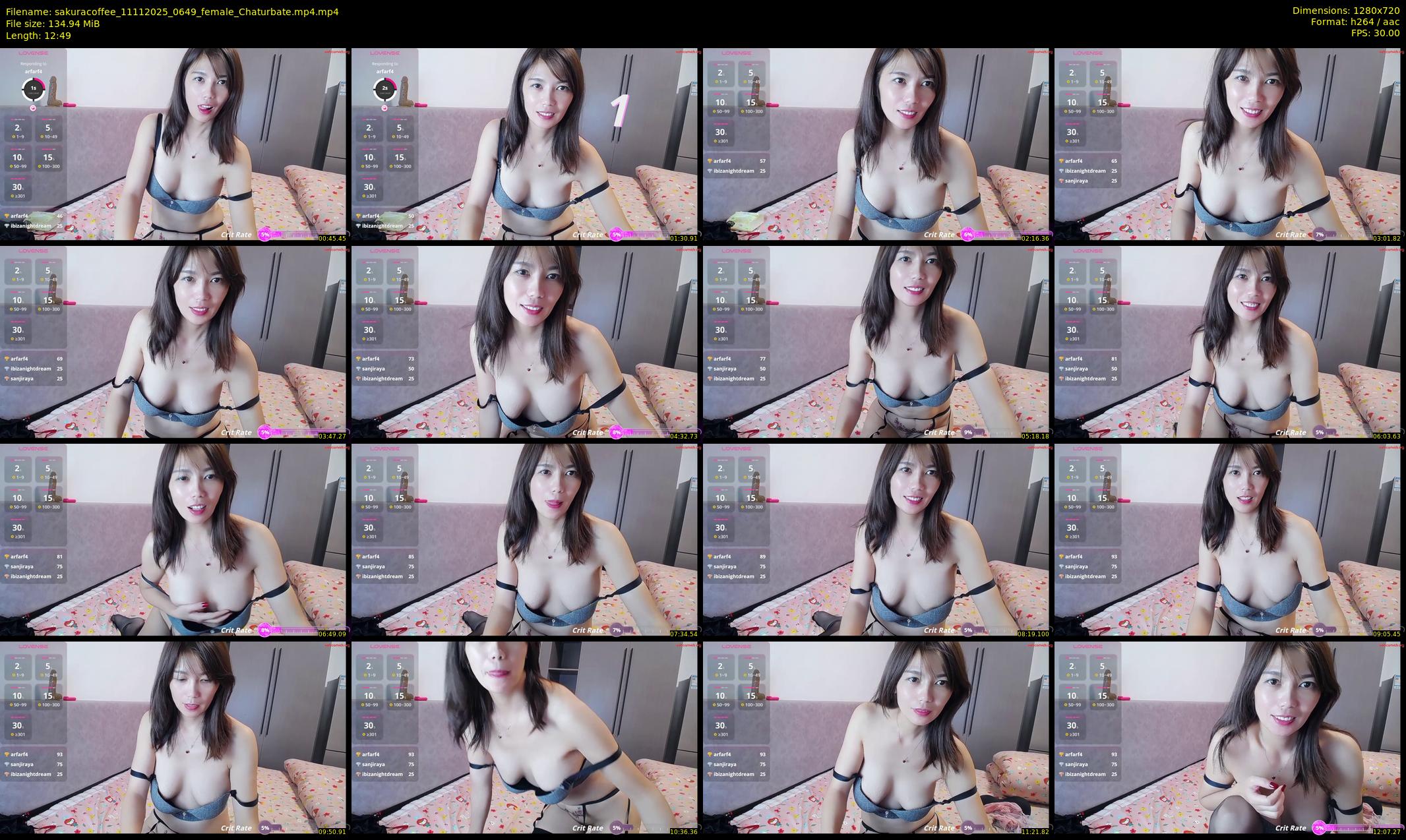 sakuracoffee — 13 minute Chaturbate female cam show recording, 720p, Nov 11, 2025