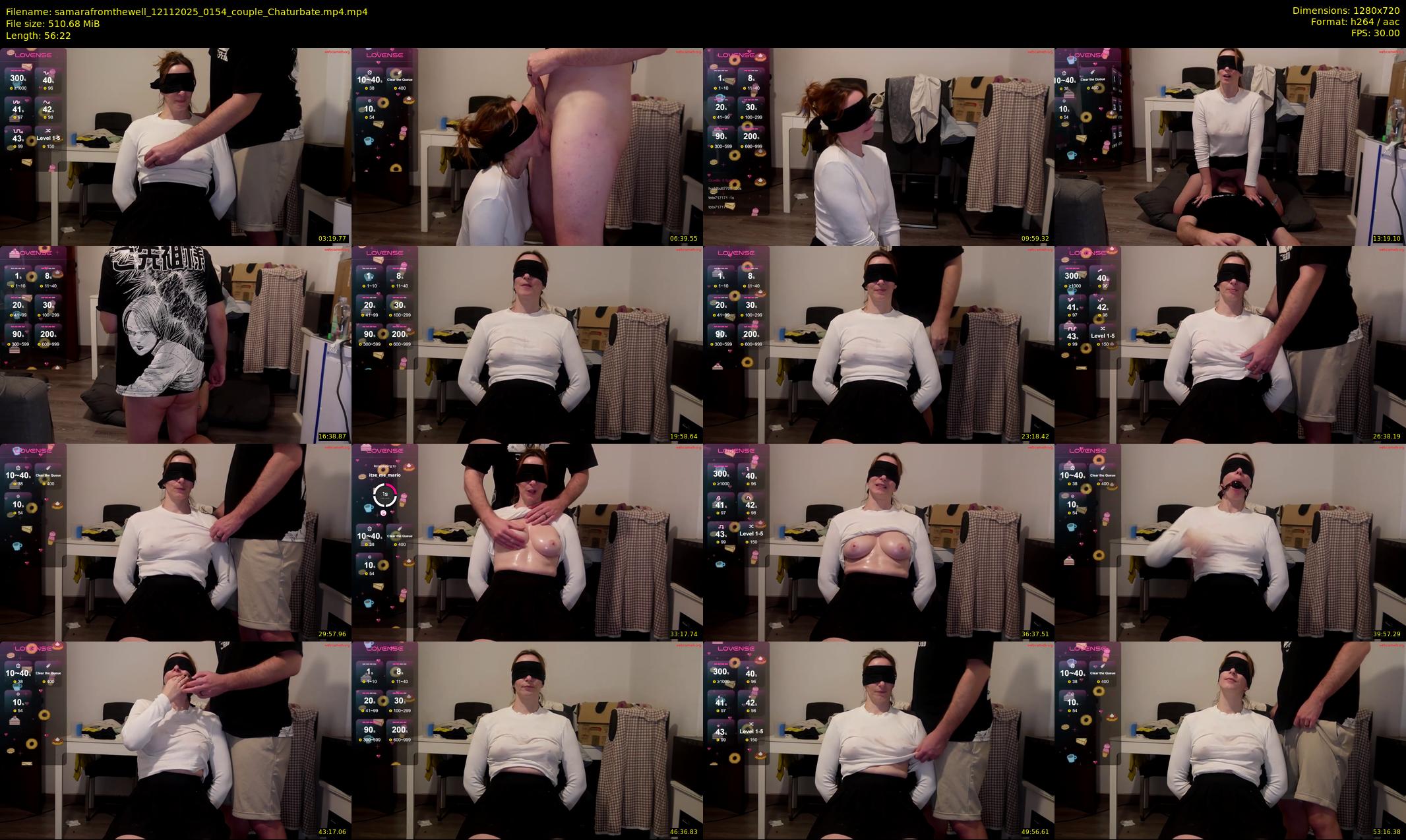 samarafromthewell — 57 minute Chaturbate female cam show recording, 720p, Nov 12, 2025