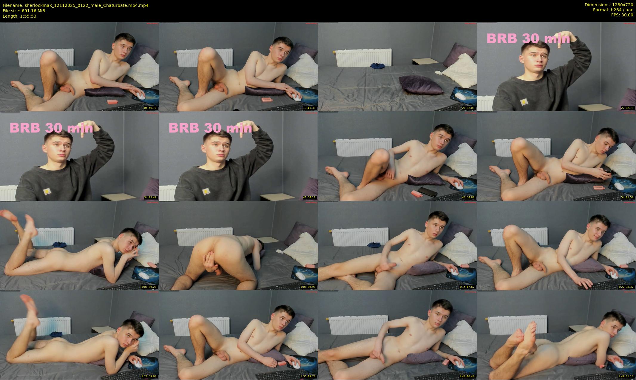 sherlockmax — 116 minute Chaturbate male cam show recording, 720p, Nov 12, 2025