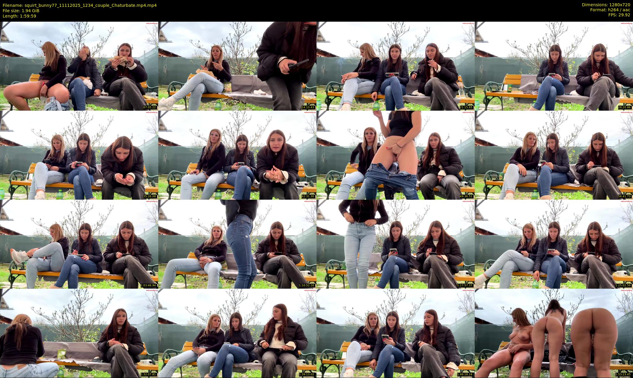 squirt_bunny77 — 120 minute Chaturbate couple cam show recording, 720p, Nov 11, 2025