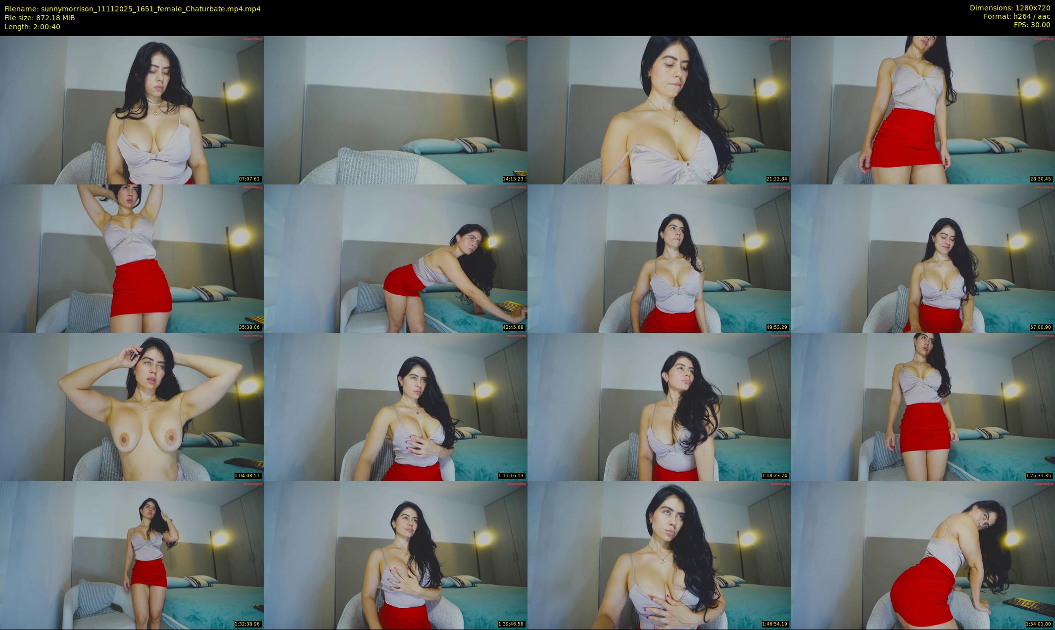 sunnymorrison — 121 minute Chaturbate female cam show recording, 720p, Nov 11, 2025
