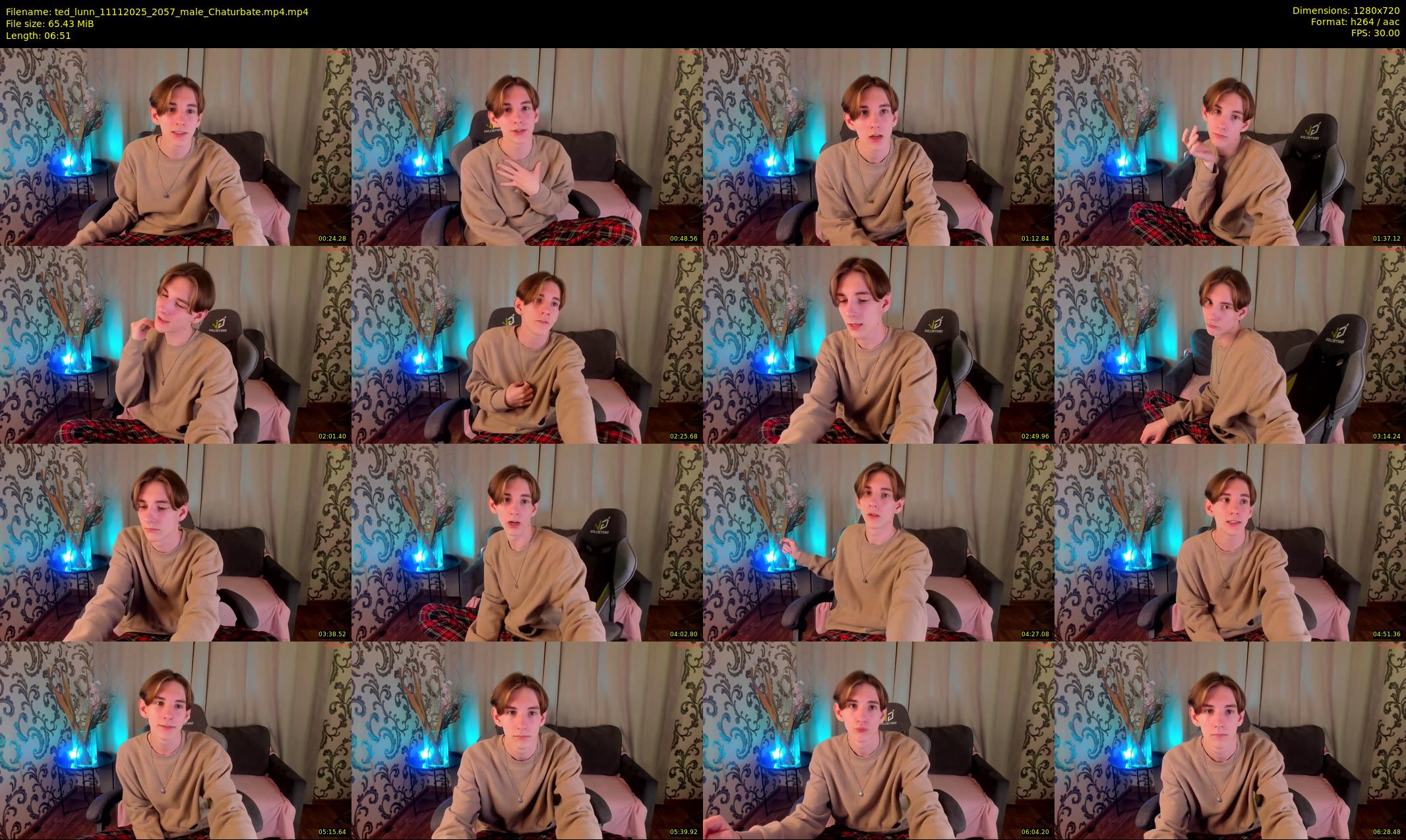 ted_lunn — 7 minute Chaturbate male cam show recording, 720p, Nov 11, 2025