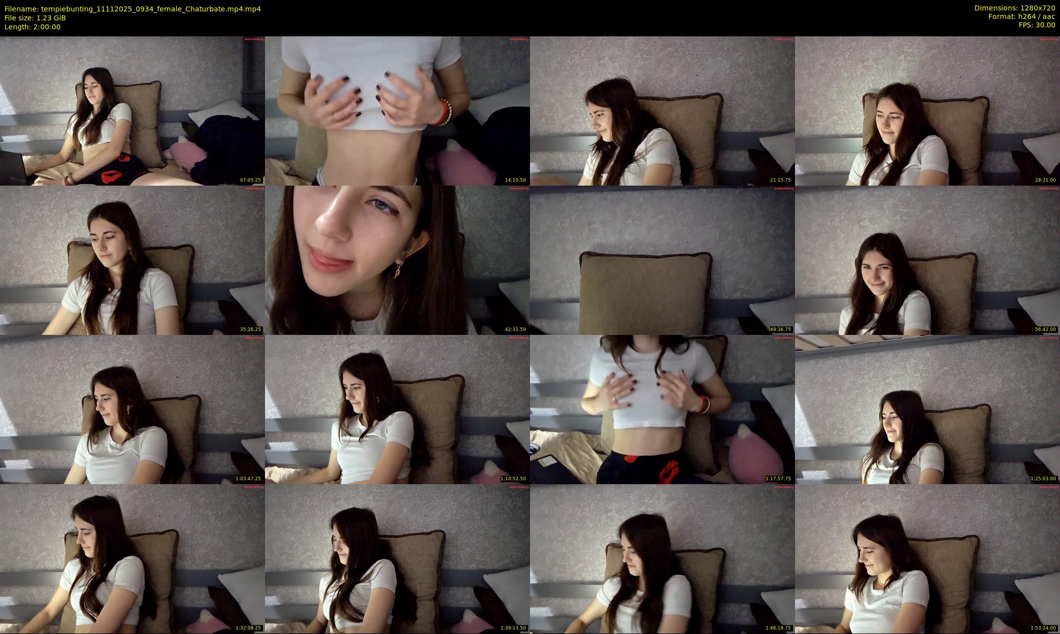 tempiebunting — 120 minute Chaturbate female cam show recording, 720p, Nov 11, 2025