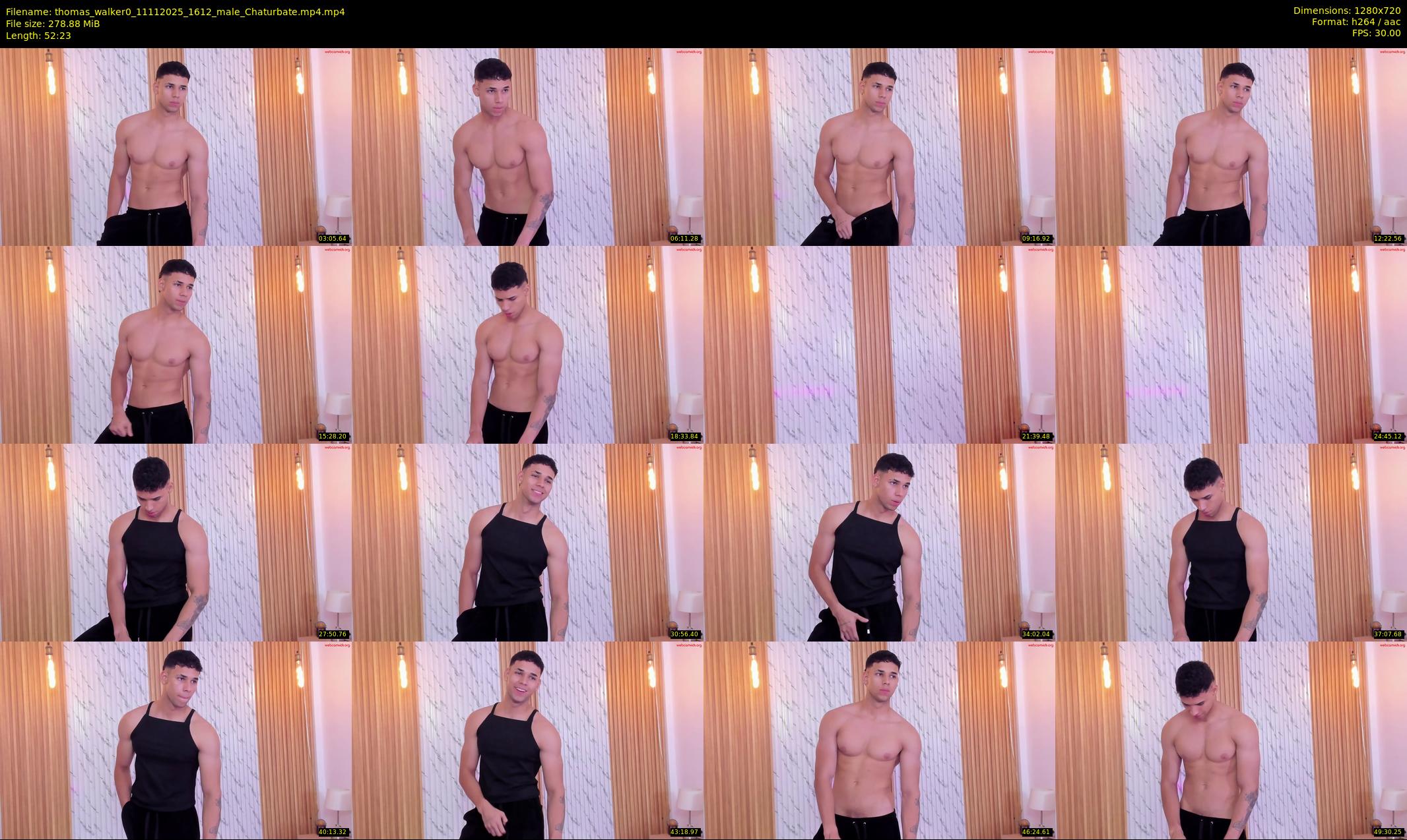 thomas_walker0 — 53 minute Chaturbate male cam show recording, 720p, Nov 11, 2025