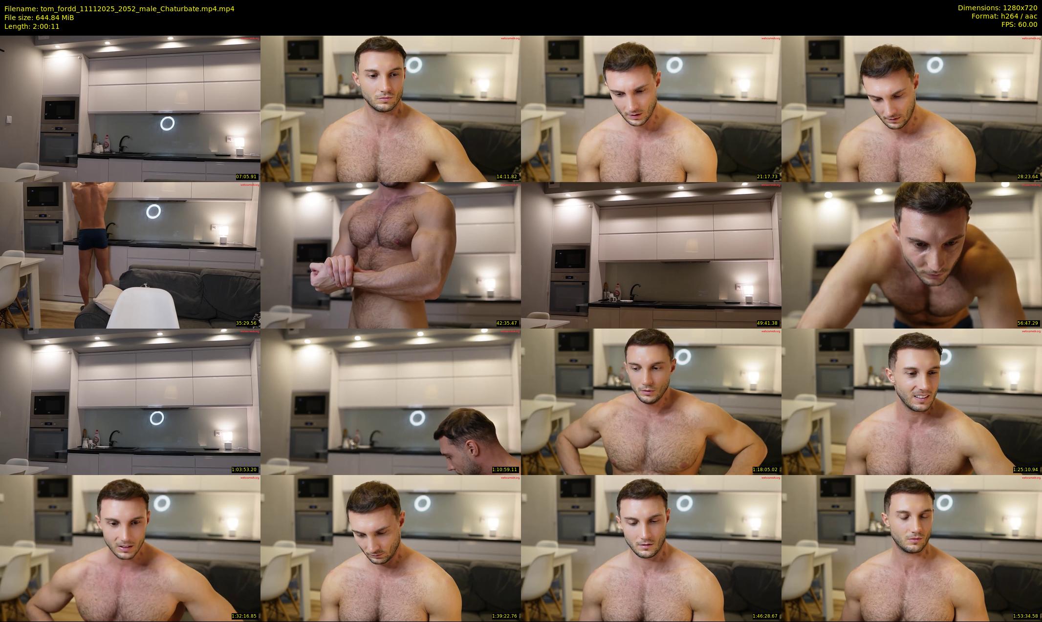 tom_fordd — 121 minute Chaturbate male cam show recording, 720p, Nov 11, 2025