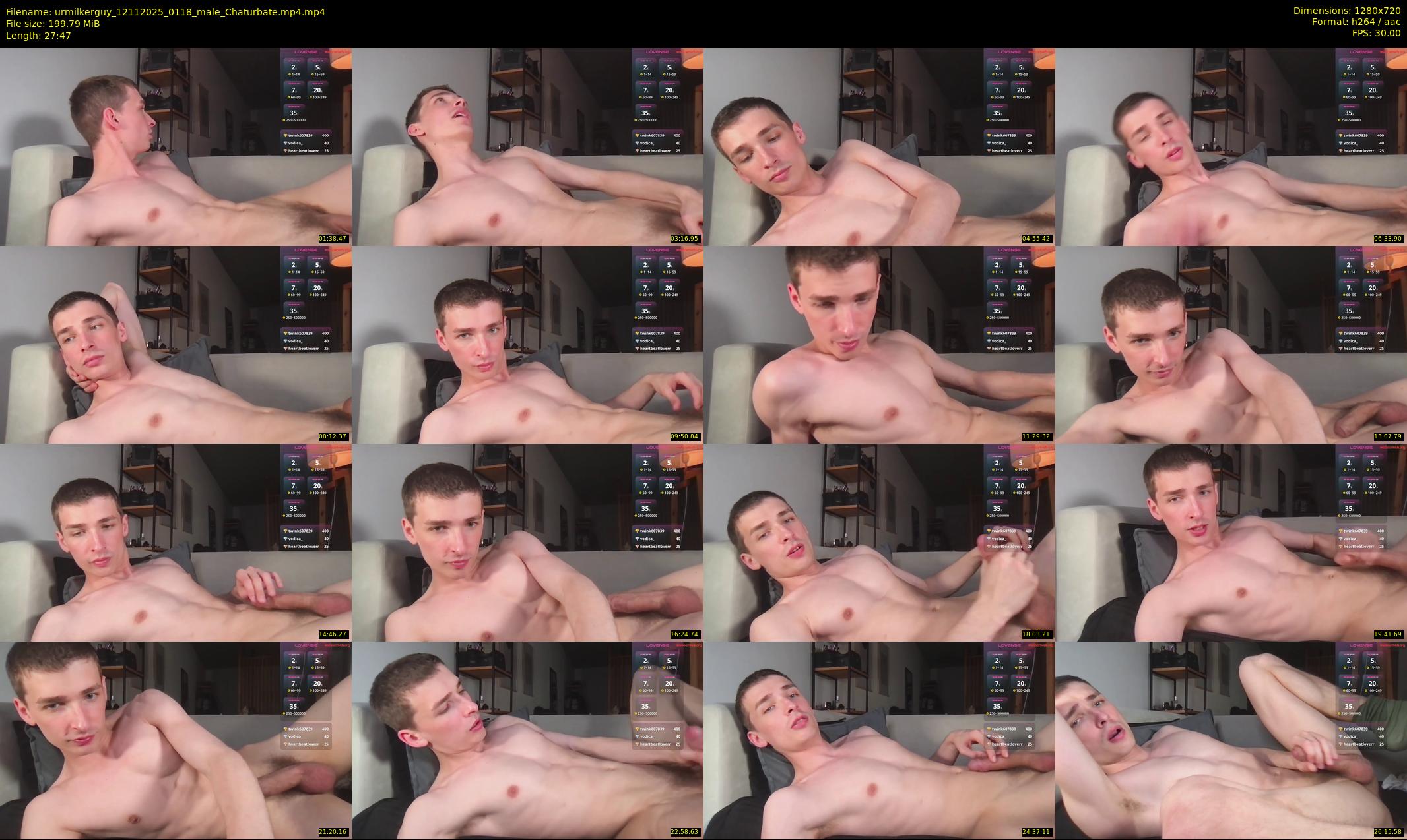 urmilkerguy — 28 minute Chaturbate male cam show recording, 720p, Nov 12, 2025