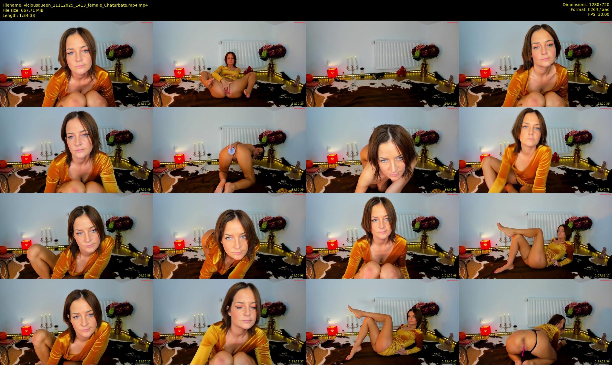 viciousqueen — 95 minute Chaturbate female cam show recording, 720p, Nov 11, 2025