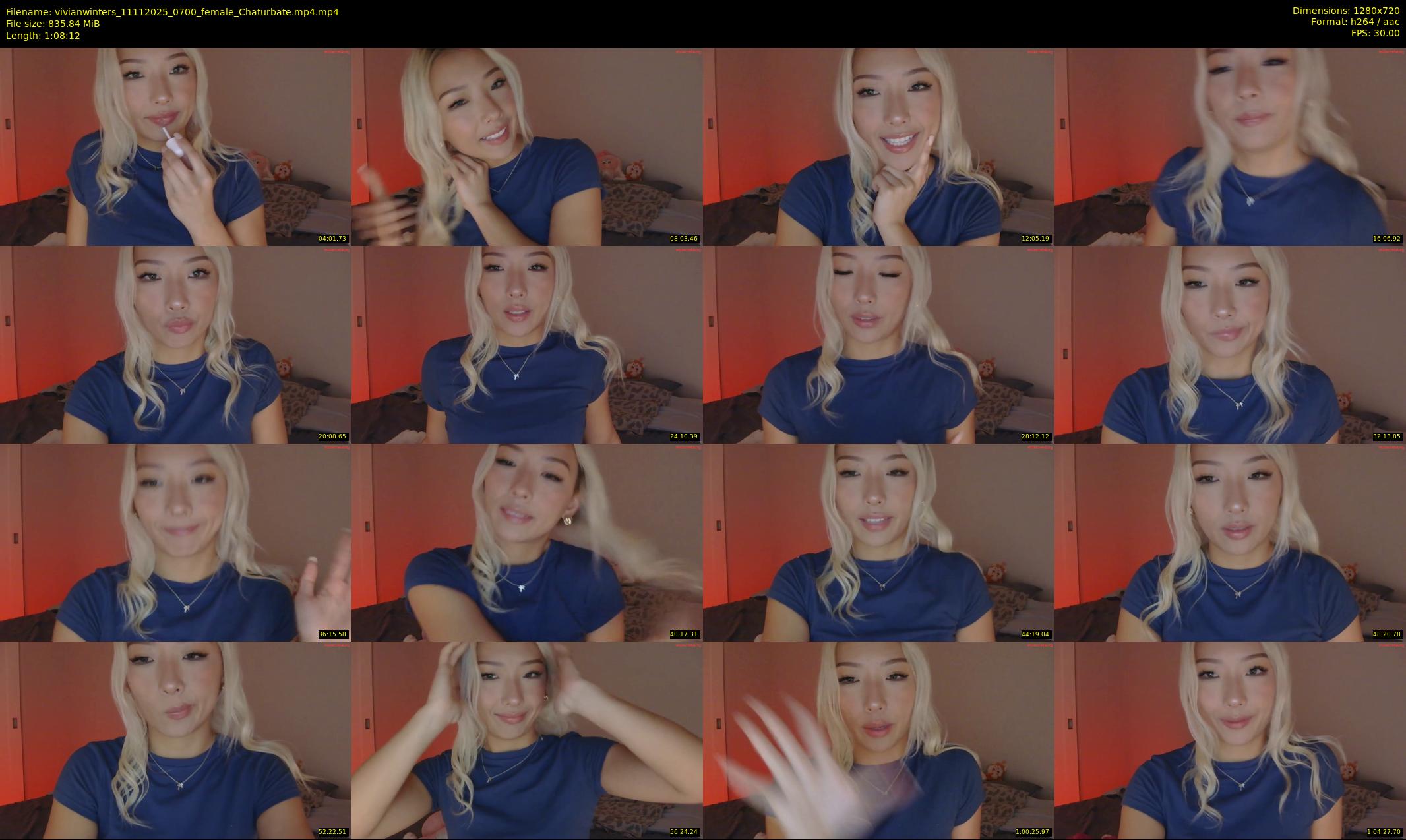 vivianwinters — 69 minute Chaturbate female cam show recording, 720p, Nov 11, 2025