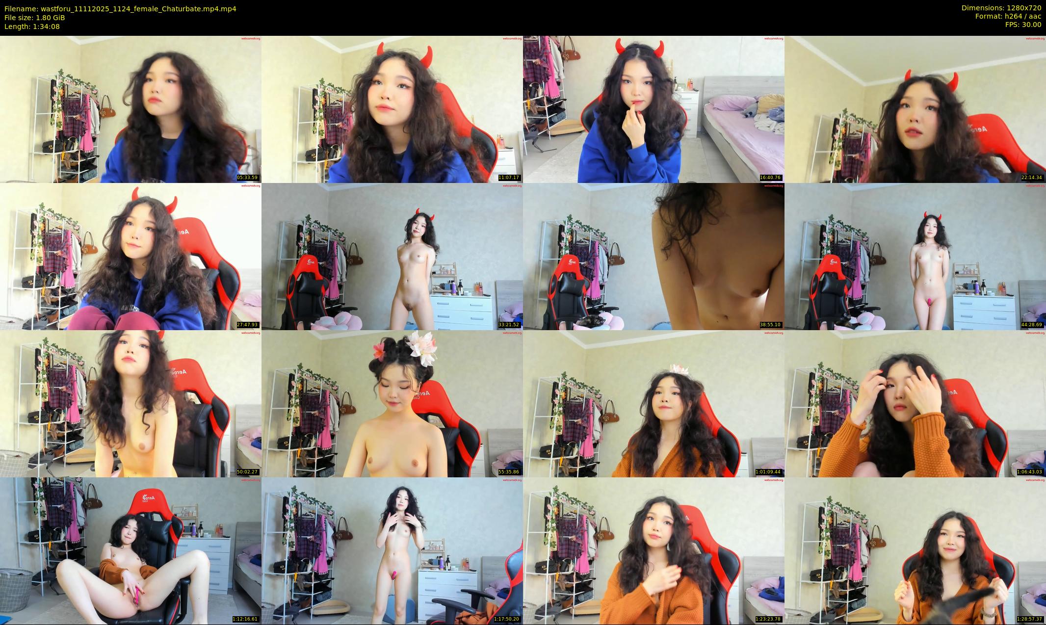 wastforu — 95 minute Chaturbate female cam show recording, 720p, Nov 11, 2025