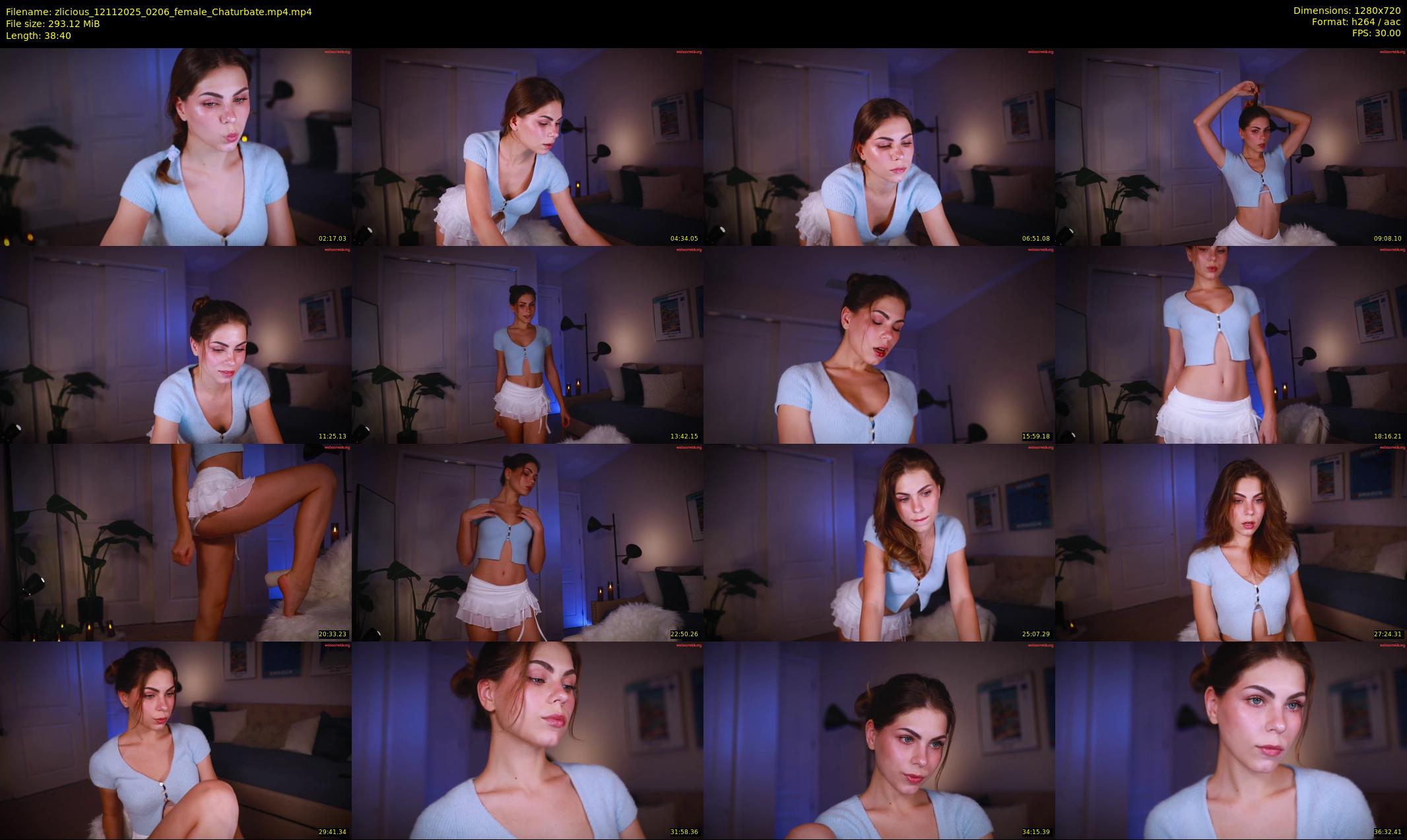 zlicious — 39 minute Chaturbate female cam show recording, 720p, Nov 12, 2025