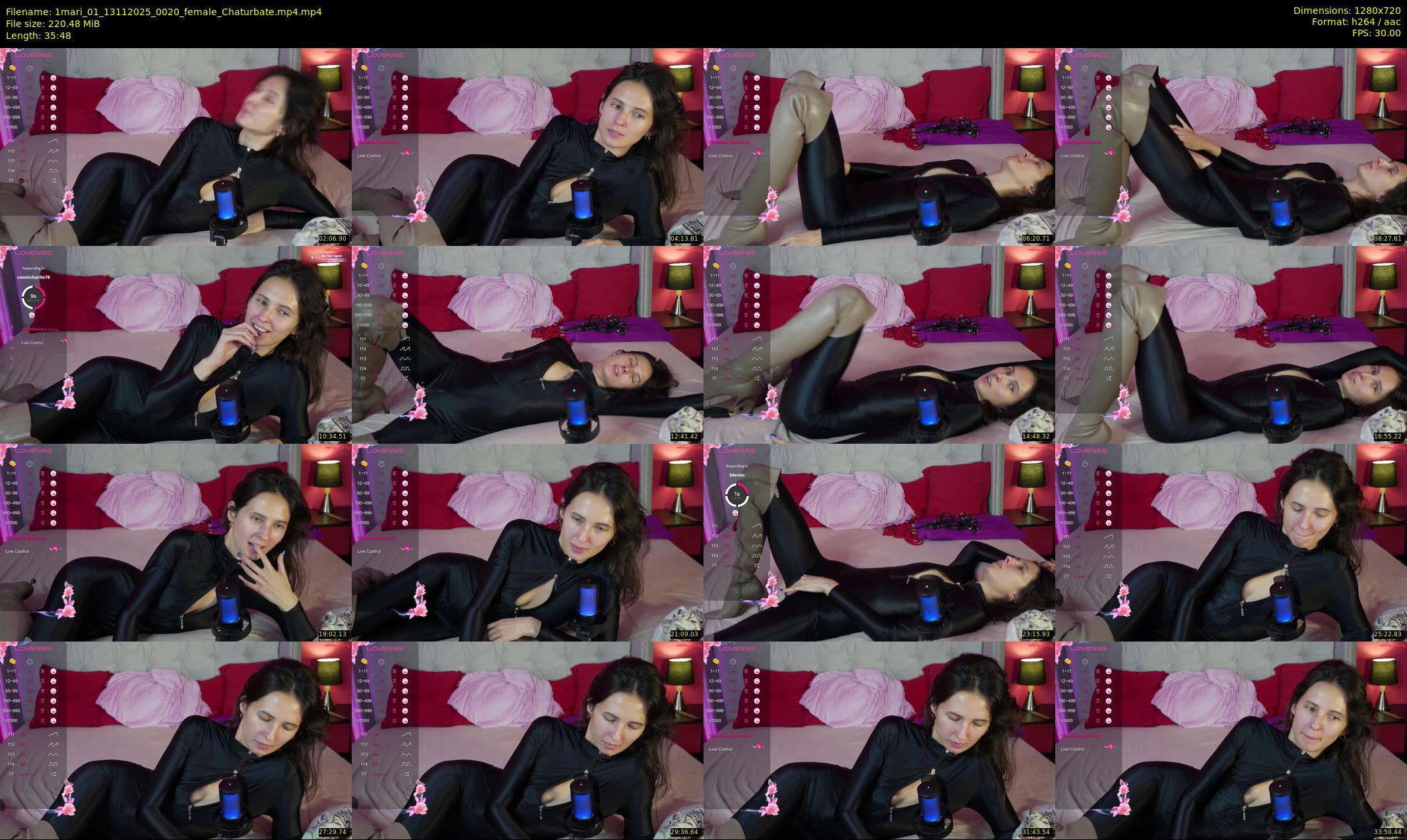 1mari_01 — 36 minute Chaturbate female cam show recording, 720p, Nov 13, 2025