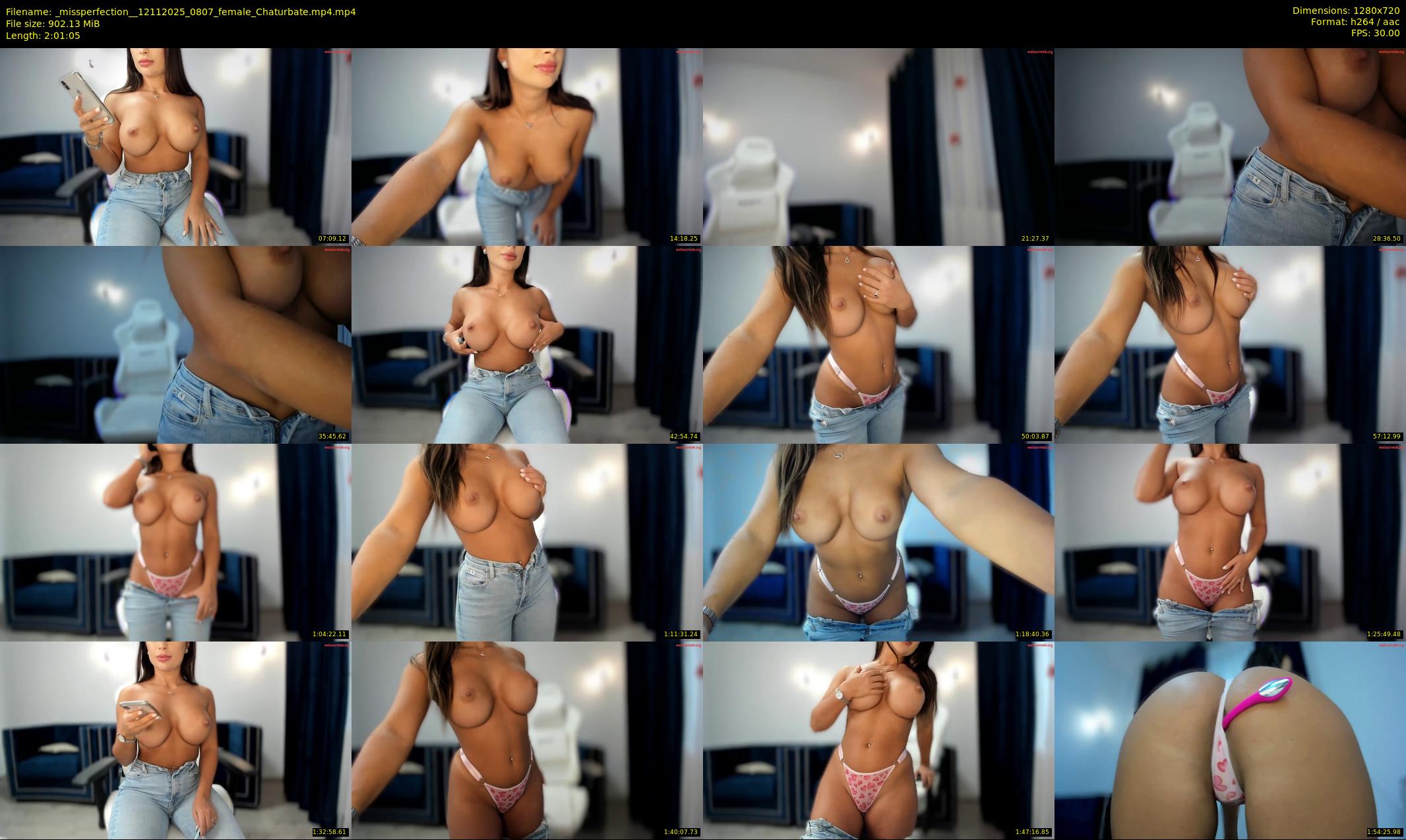 _missperfection_ — 122 minute Chaturbate female cam show recording, 720p, Nov 12, 2025