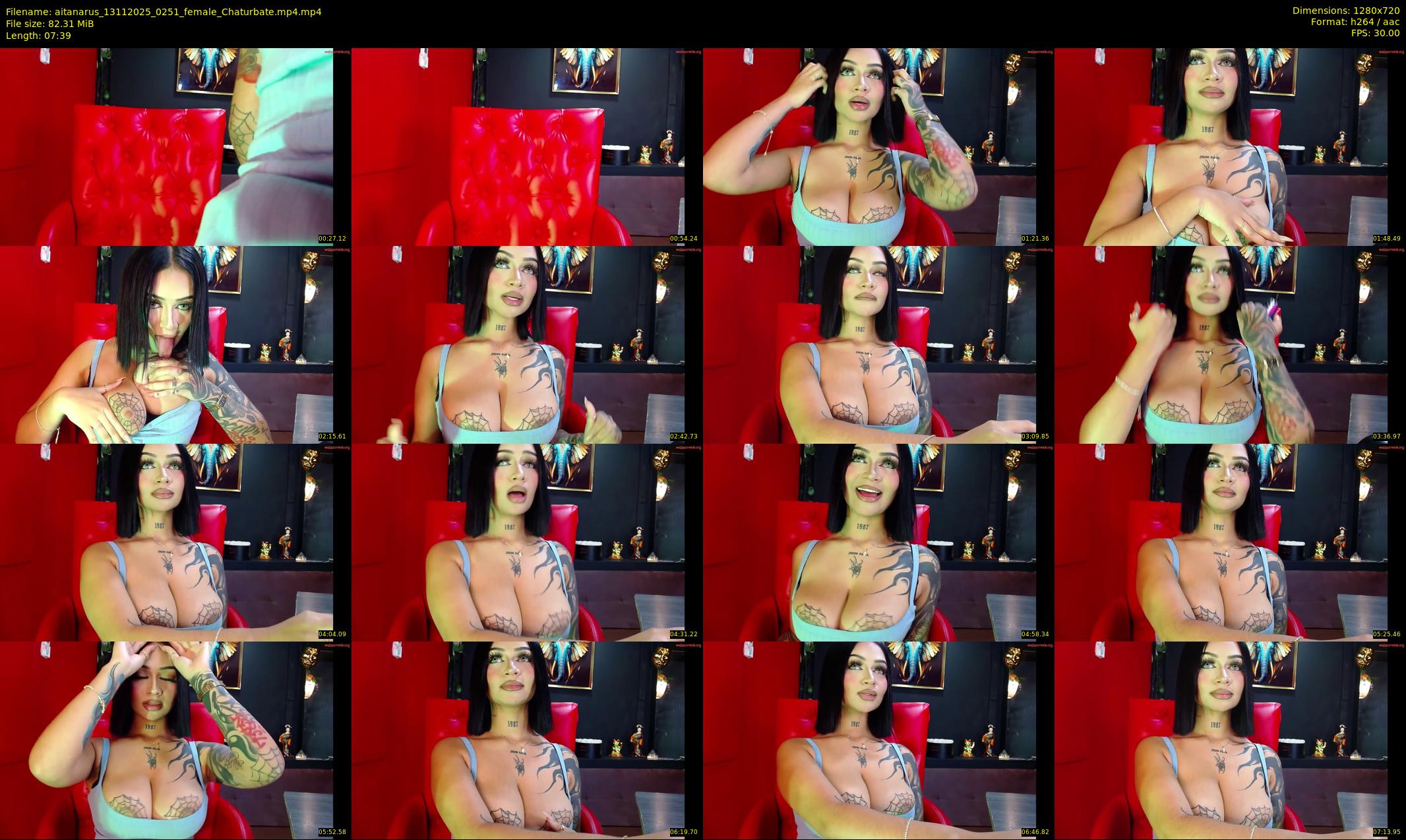 aitanarus — 8 minute Chaturbate female cam show recording, 720p, Nov 13, 2025