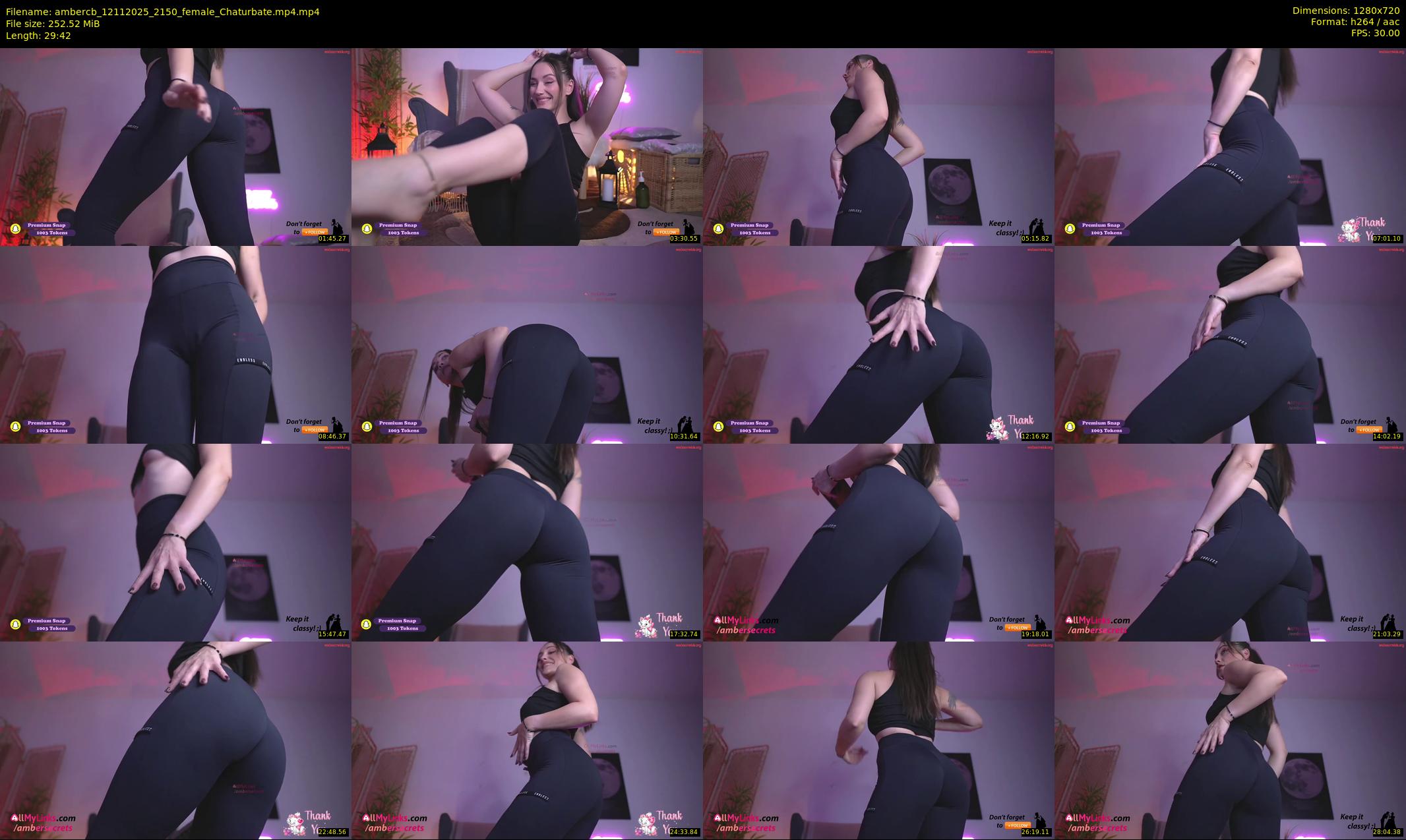 ambercb — 30 minute Chaturbate female cam show recording, 720p, Nov 12, 2025