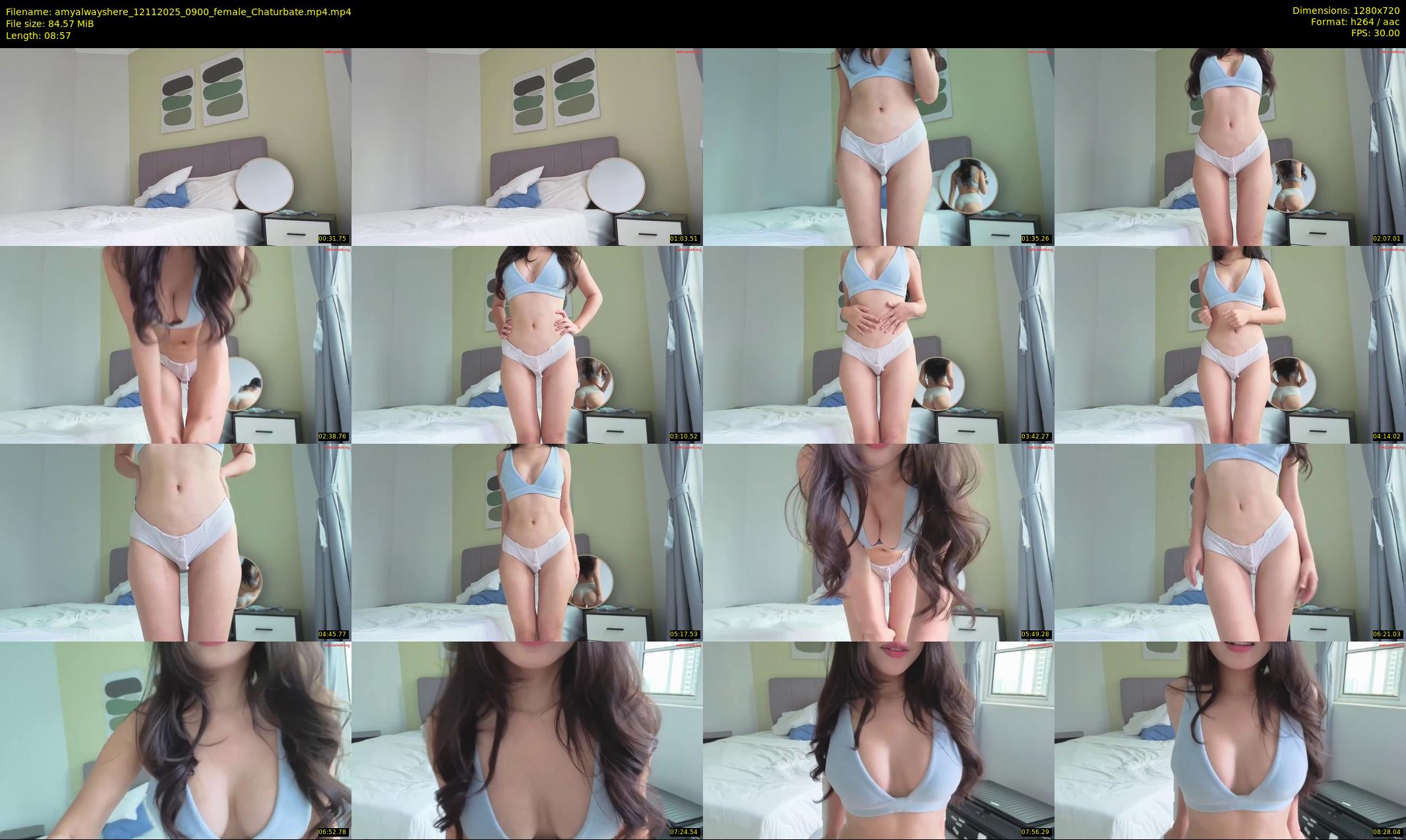 amyalwayshere — 9 minute Chaturbate female cam show recording, 720p, Nov 12, 2025