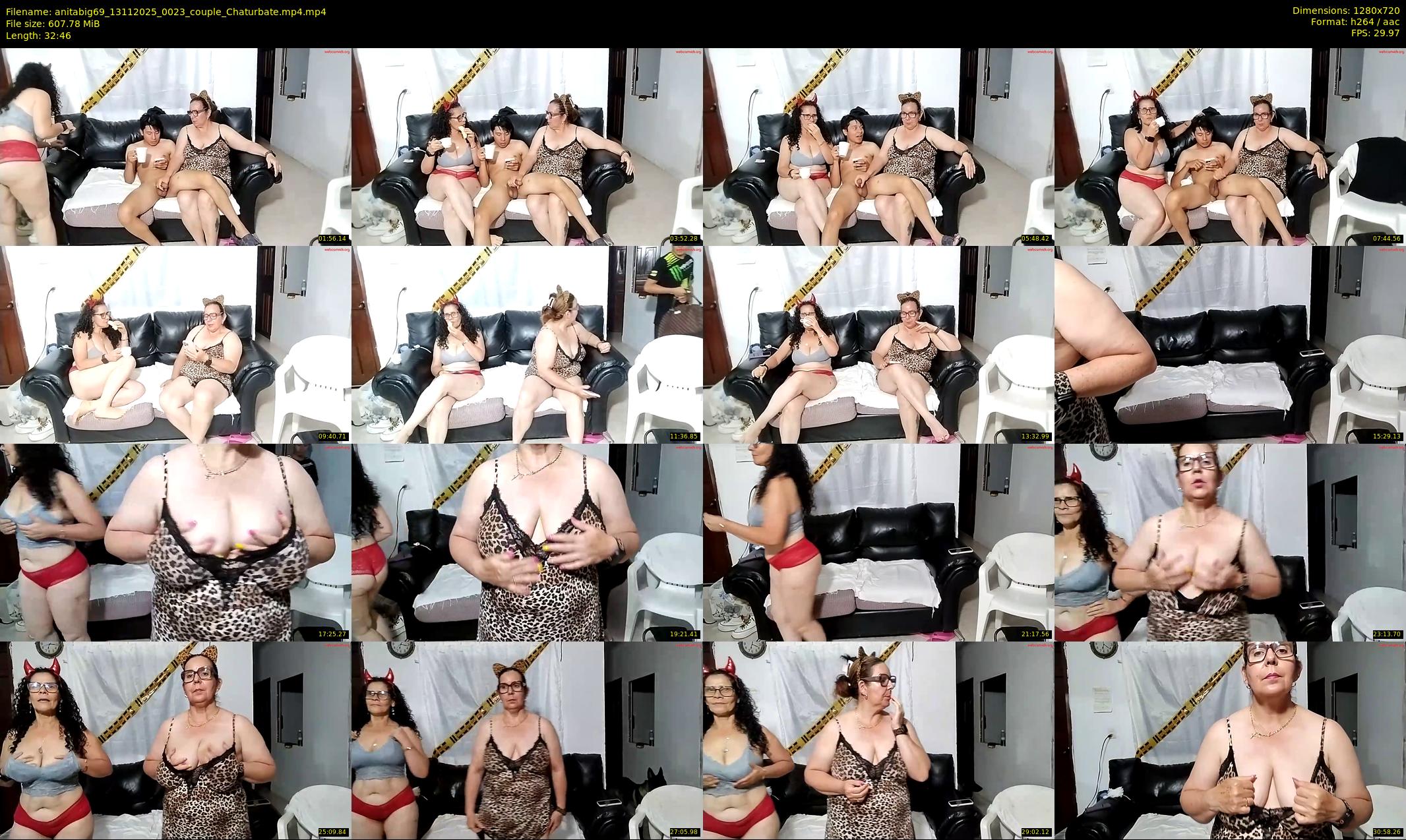 anitabig69 — 33 minute Chaturbate couple cam show recording, 720p, Nov 13, 2025