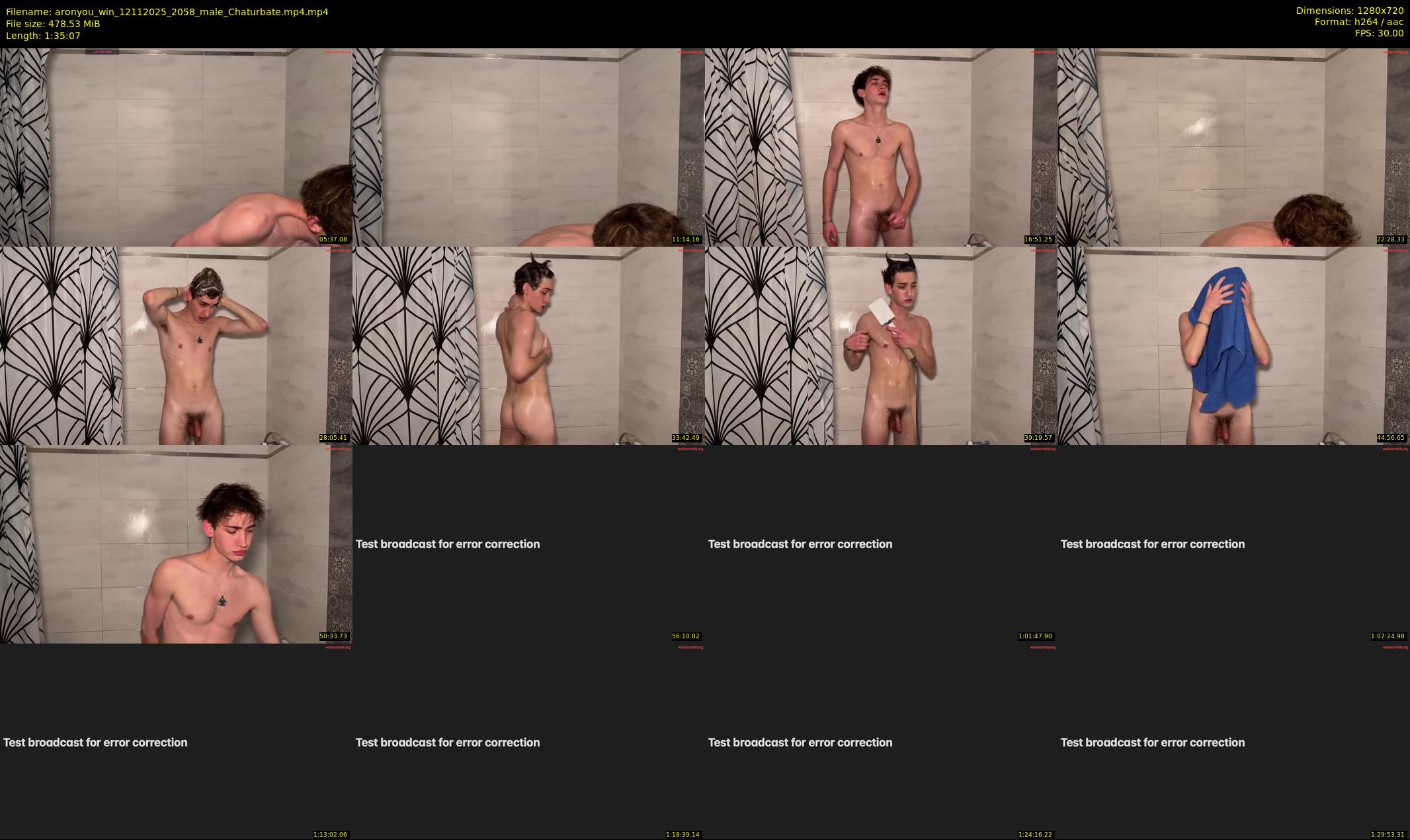 aronyou_win — 96 minute Chaturbate male cam show recording, 720p, Nov 12, 2025