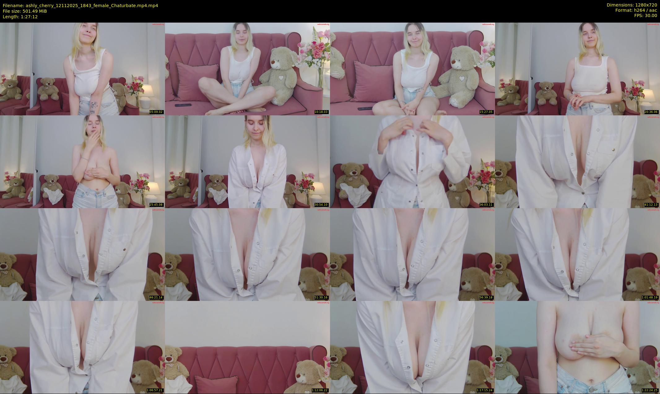 ashly_cherry — 88 minute Chaturbate female cam show recording, 720p, Nov 12, 2025