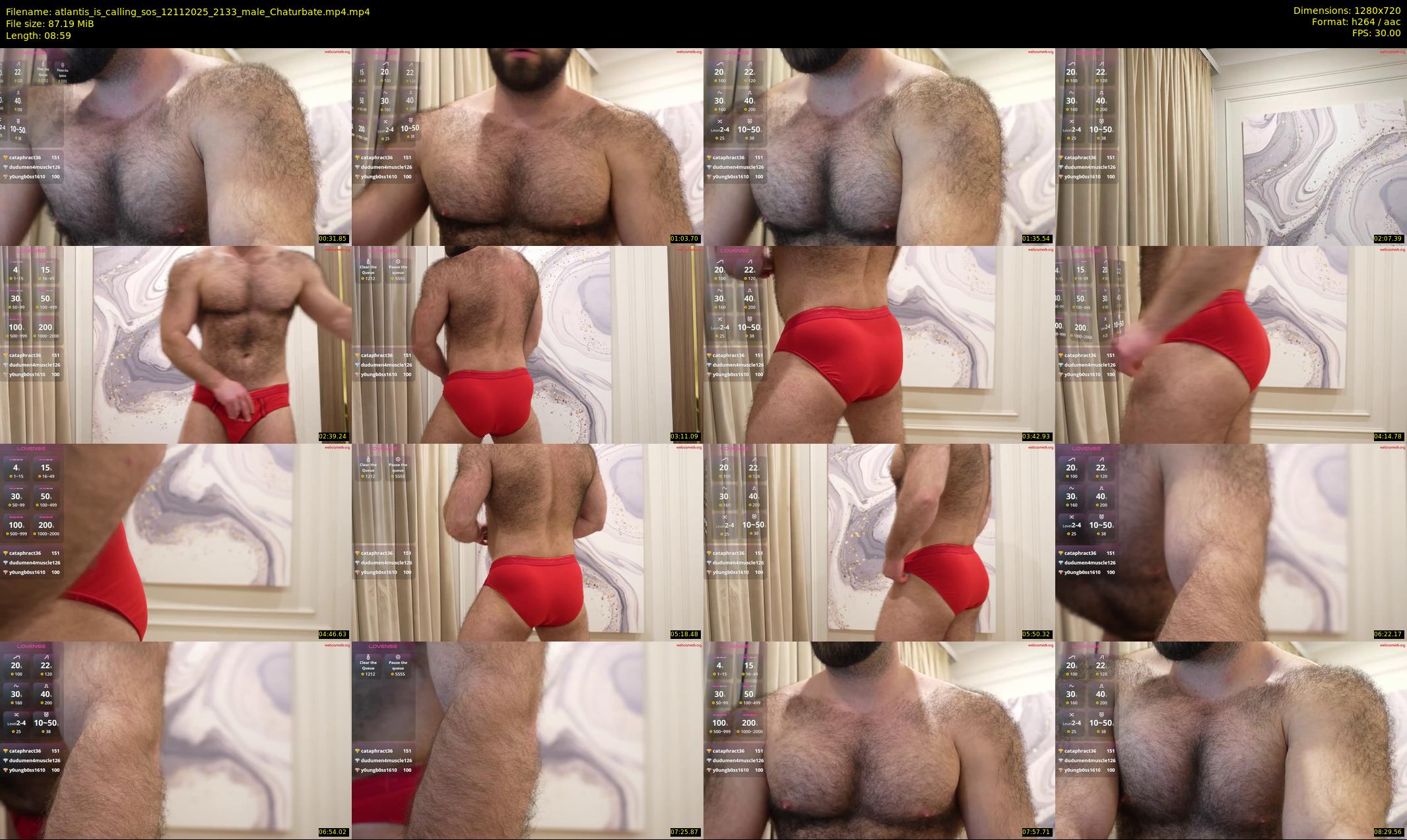 atlantis_is_calling_sos — 9 minute Chaturbate male cam show recording, 720p, Nov 12, 2025