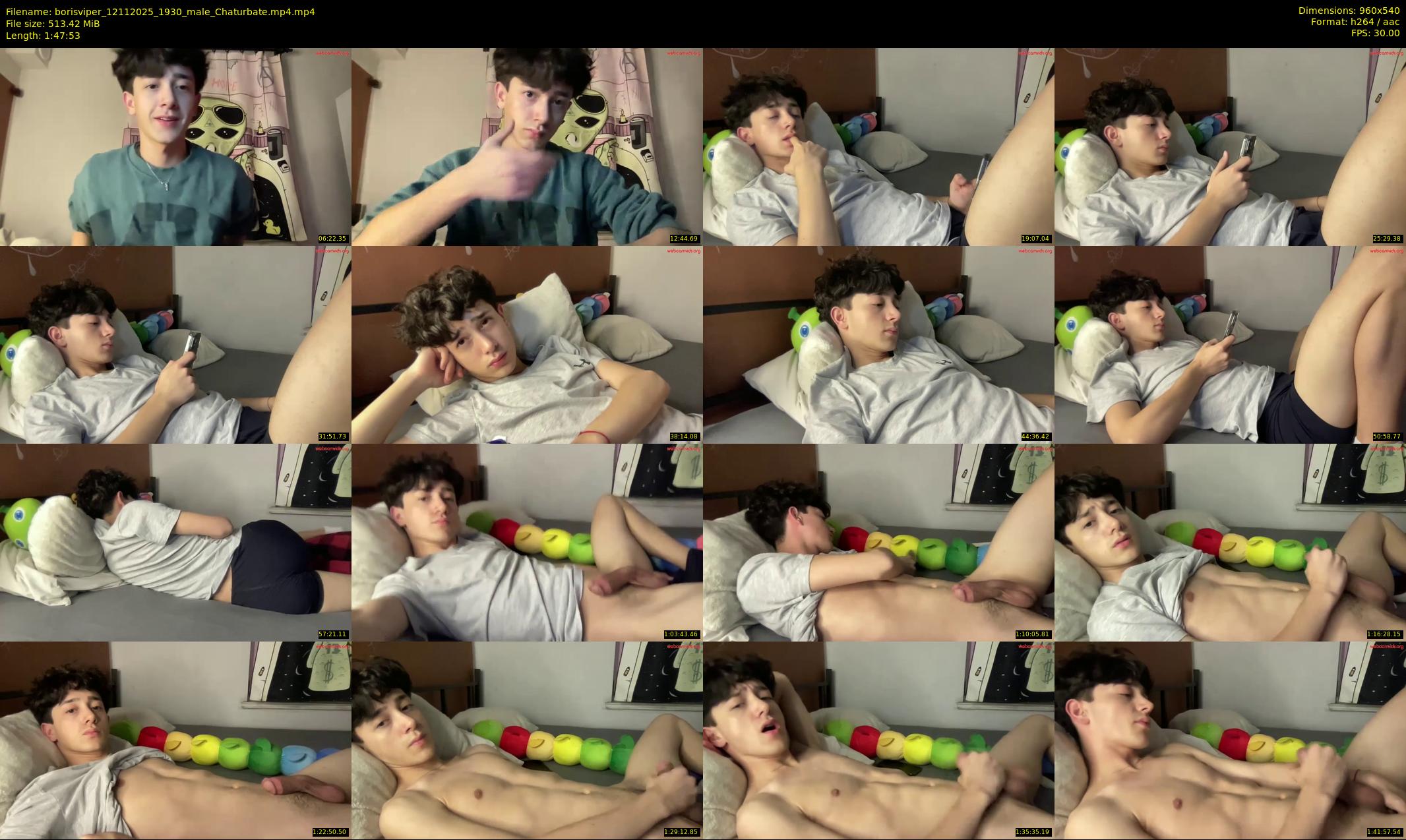 borisviper — 108 minute Chaturbate male cam show recording, 480p, Nov 12, 2025