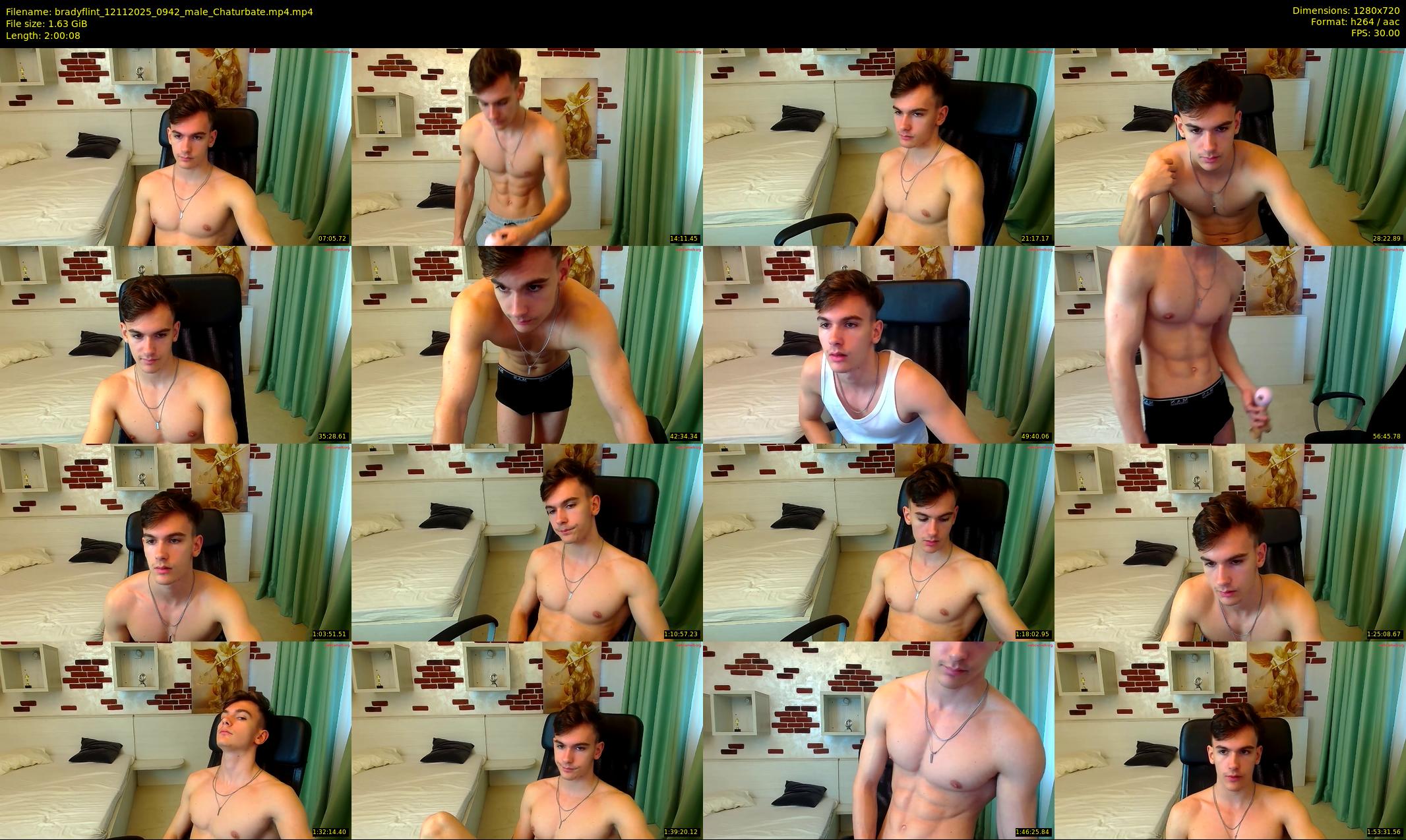 bradyflint — 121 minute Chaturbate male cam show recording, 720p, Nov 12, 2025