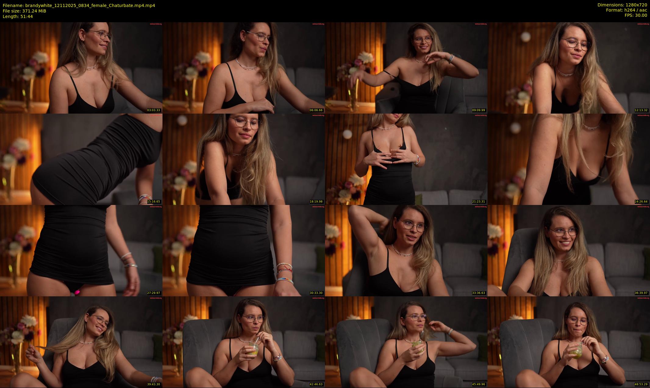brandywhite — 52 minute Chaturbate female cam show recording, 720p, Nov 12, 2025