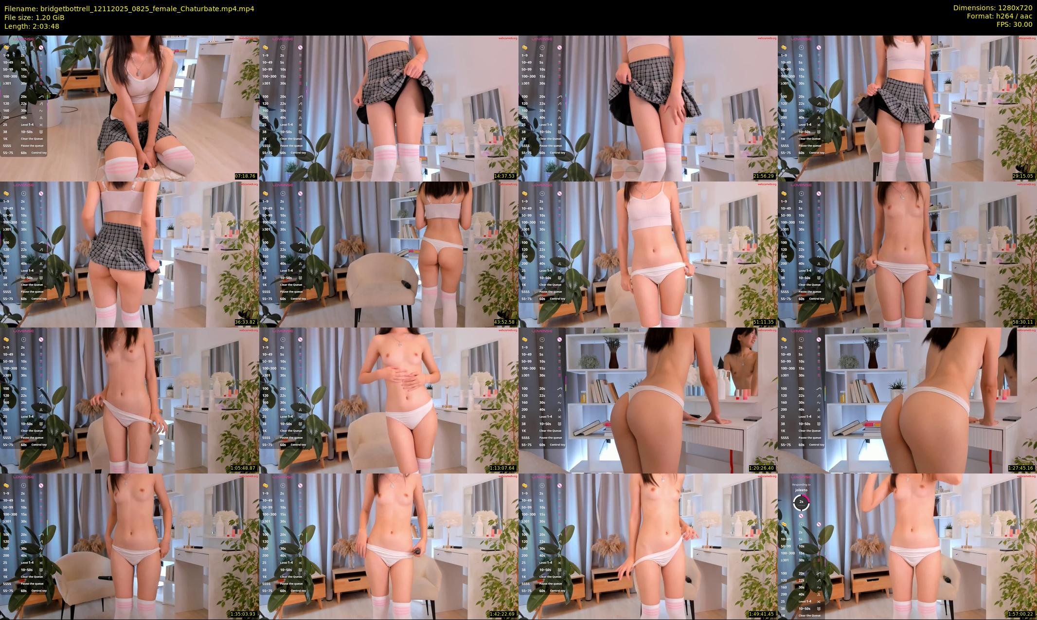 bridgetbottrell — 124 minute Chaturbate female cam show recording, 720p, Nov 12, 2025