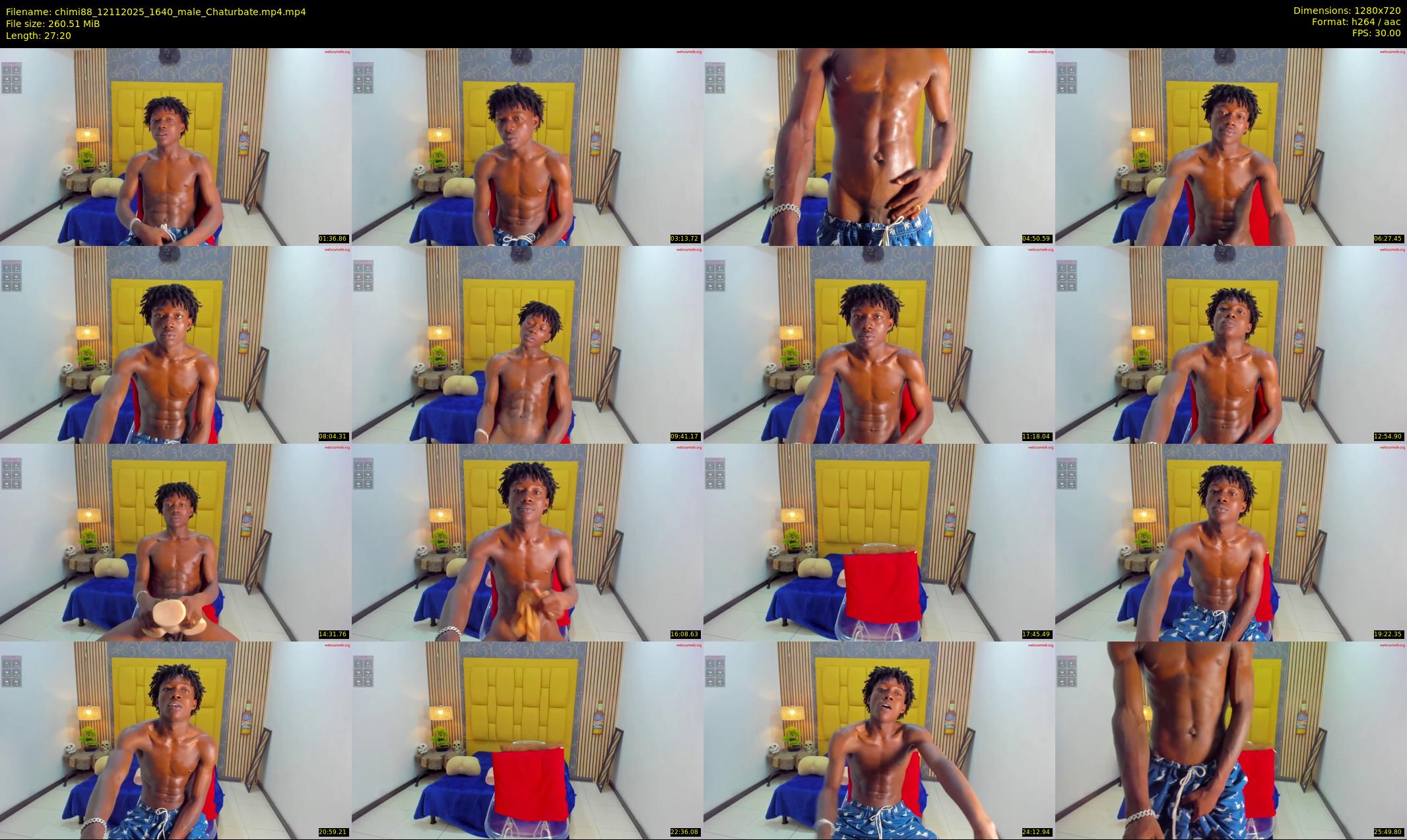 chimi88 — 28 minute Chaturbate male cam show recording, 720p, Nov 12, 2025
