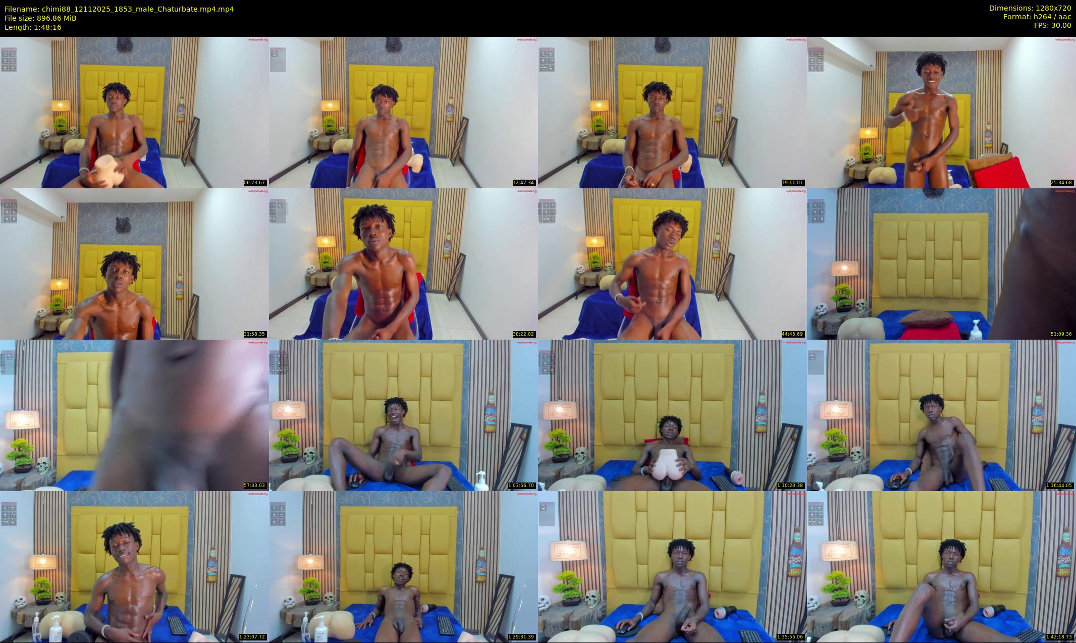 chimi88 — 109 minute Chaturbate male cam show recording, 720p, Nov 12, 2025
