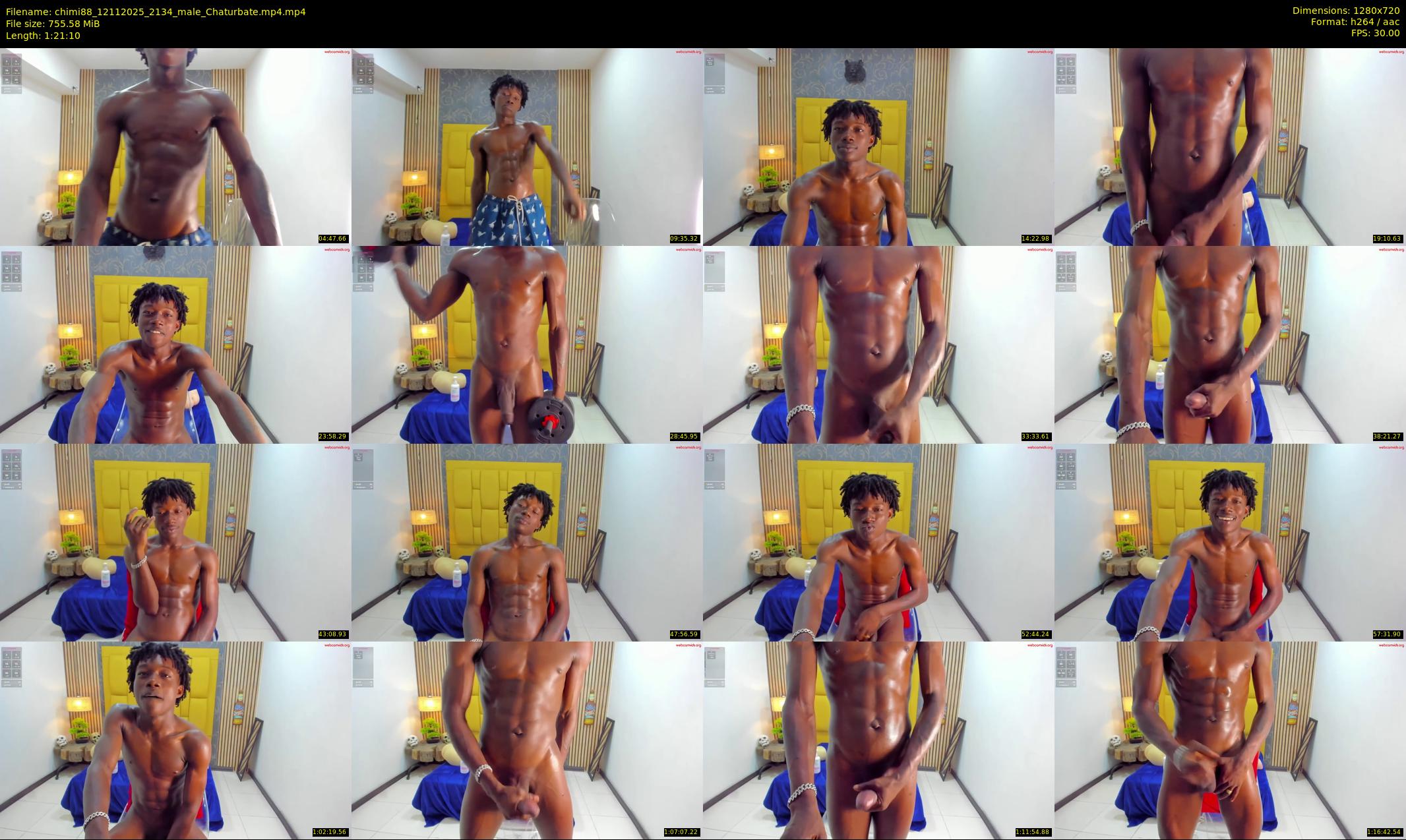 chimi88 — 82 minute Chaturbate male cam show recording, 720p, Nov 12, 2025