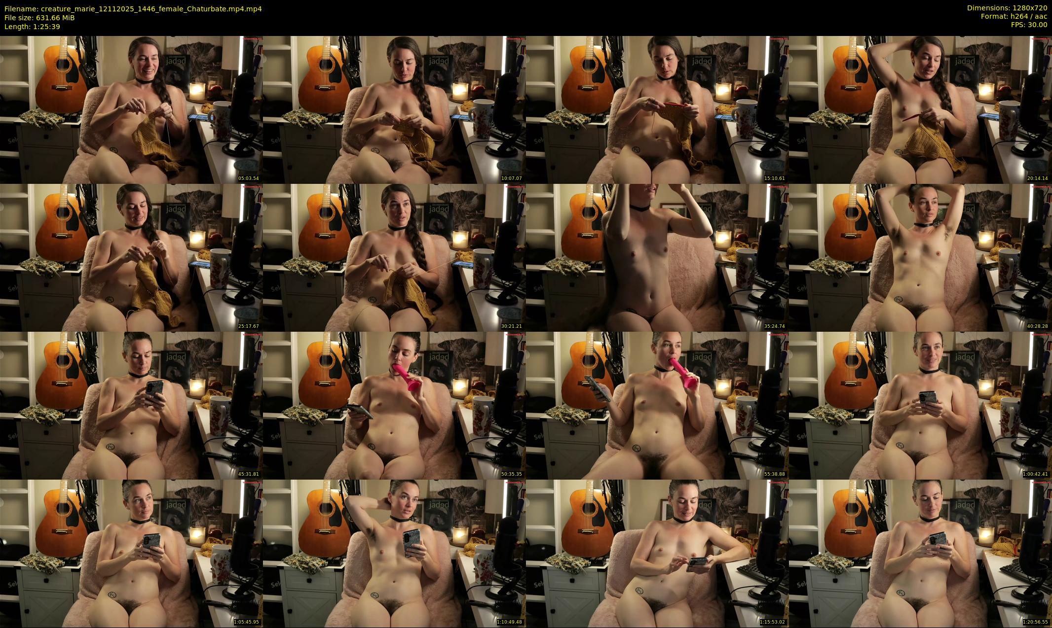 creature_marie — 86 minute Chaturbate female cam show recording, 720p, Nov 12, 2025