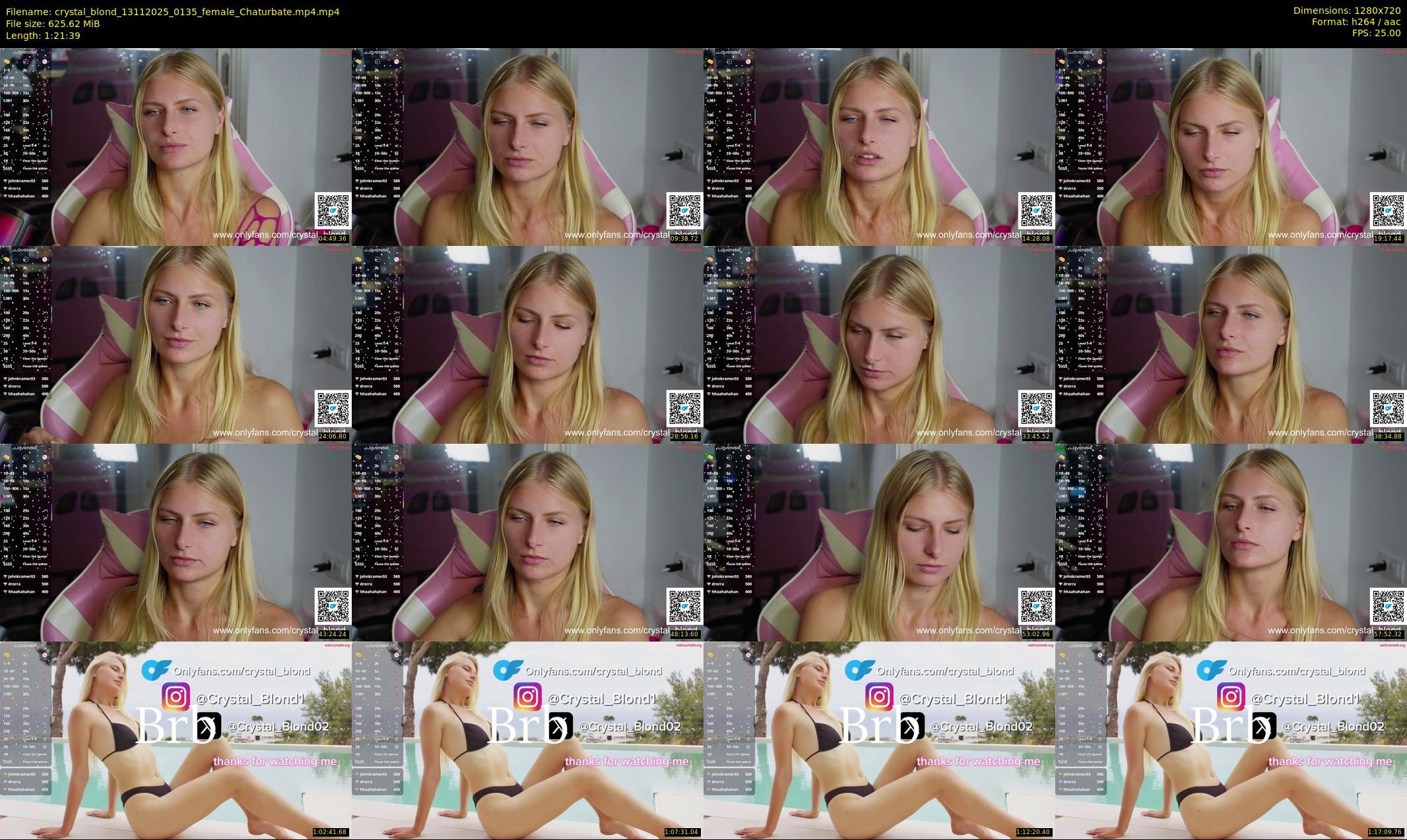crystal_blond — 82 minute Chaturbate female cam show recording, 720p, Nov 13, 2025