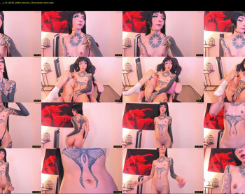 cyberia____________________ — 121 minute Chaturbate female cam show recording, 720p, Nov 12, 2025