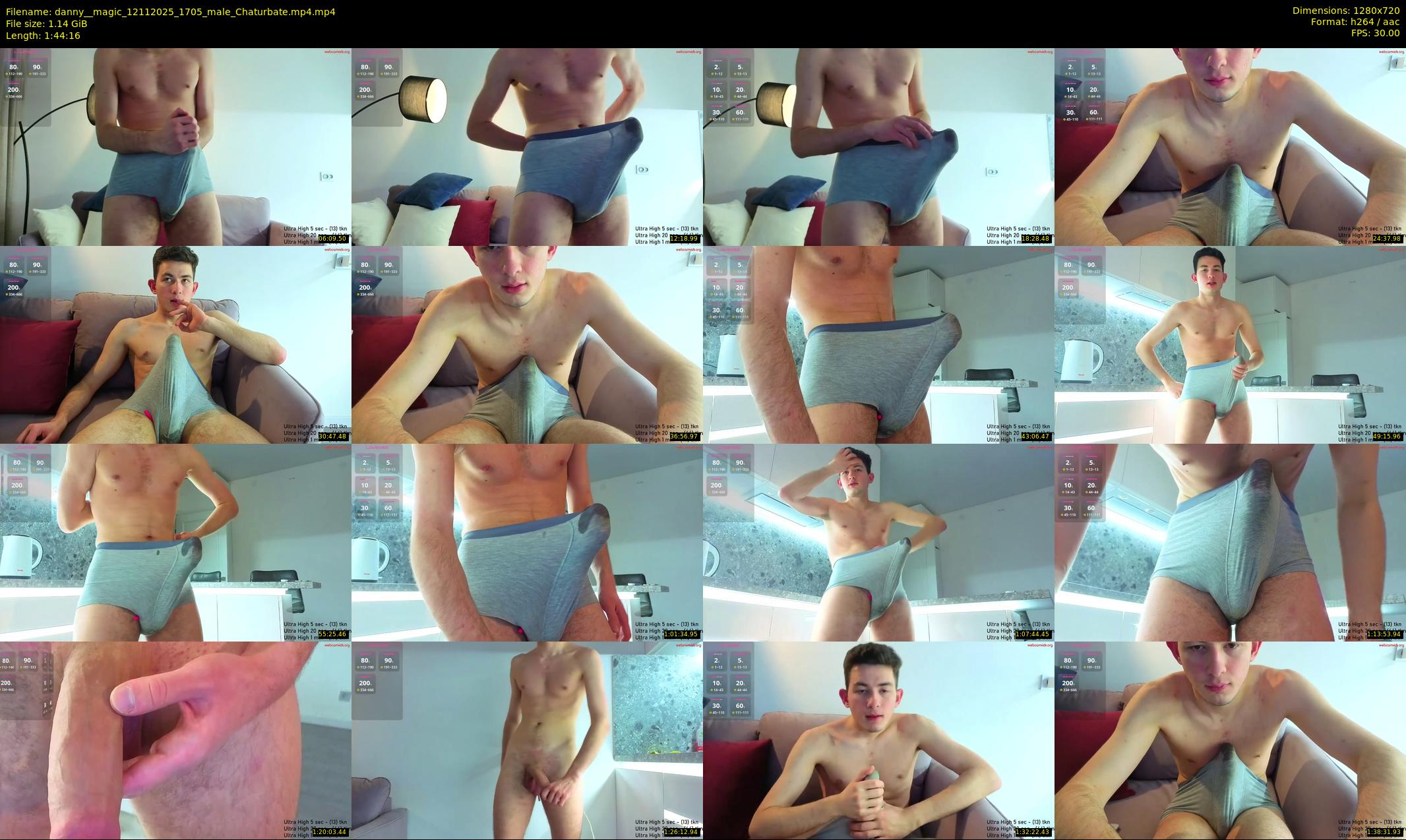 danny__magic — 105 minute Chaturbate male cam show recording, 720p, Nov 12, 2025