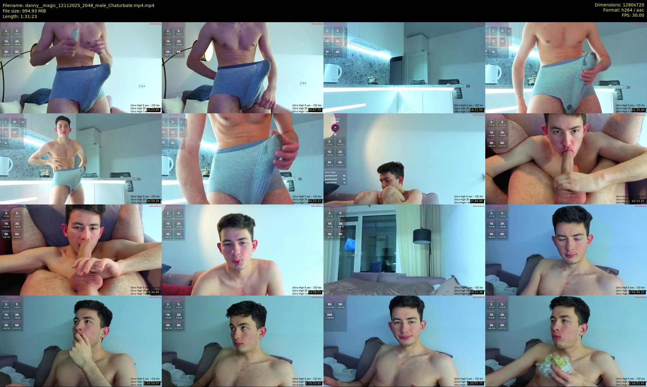 danny__magic — 92 minute Chaturbate male cam show recording, 720p, Nov 12, 2025