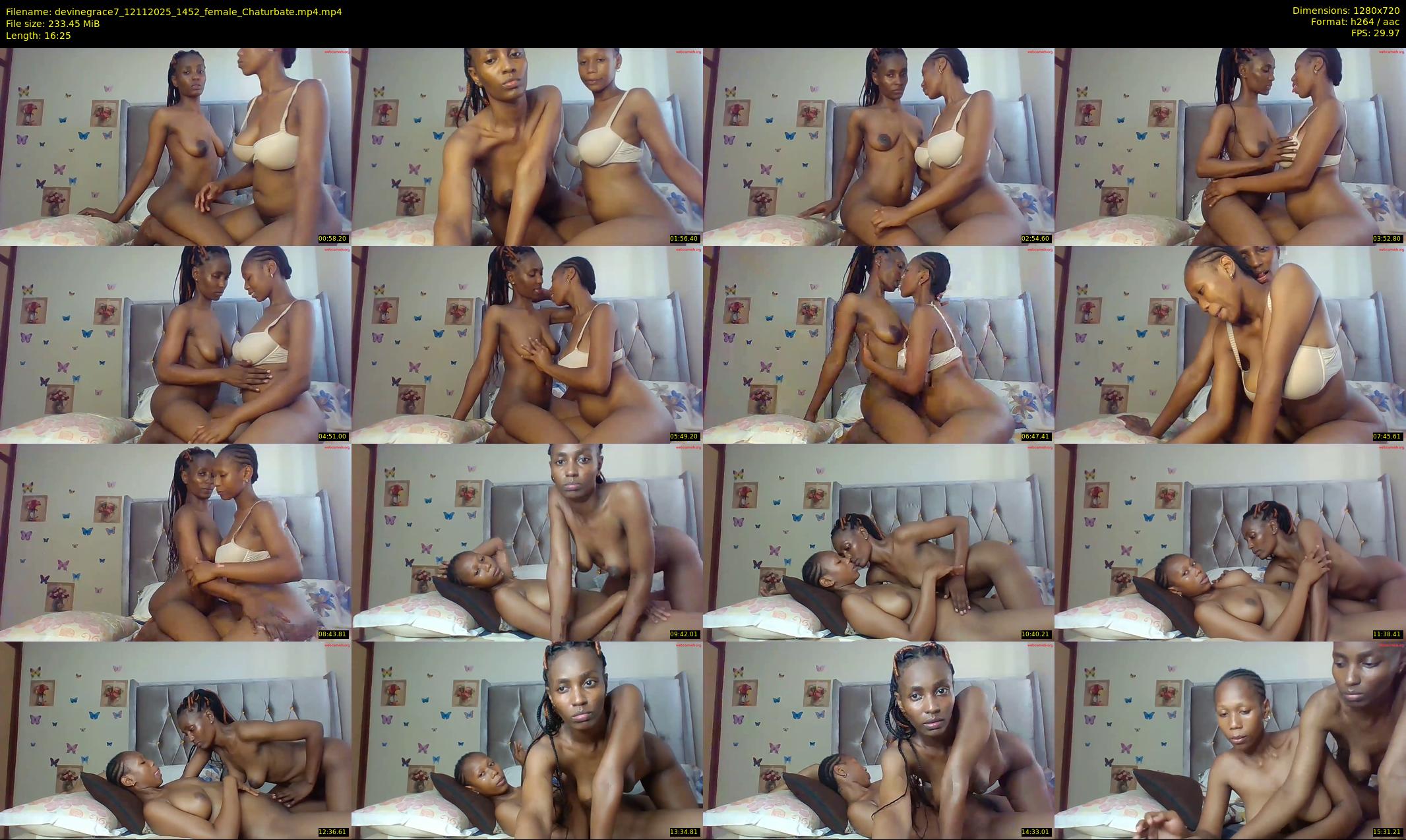 devinegrace7 — 17 minute Chaturbate female cam show recording, 720p, Nov 12, 2025