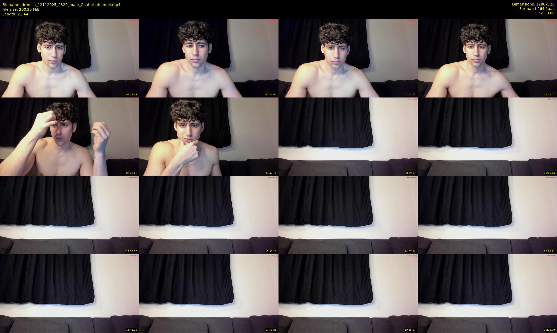 drmozo — 22 minute Chaturbate male cam show recording, 720p, Nov 12, 2025