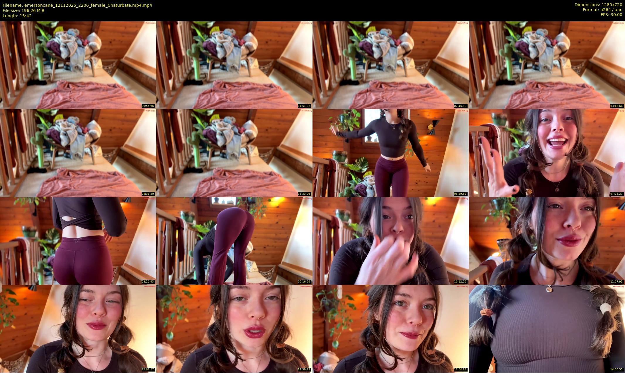 emersoncane — 16 minute Chaturbate female cam show recording, 720p, Nov 12, 2025