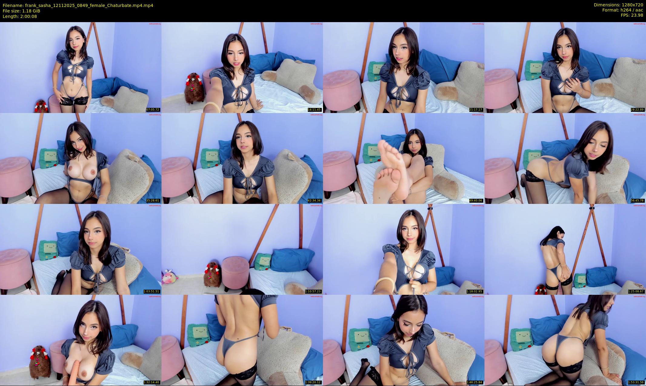 frank_sasha — 121 minute Chaturbate couple cam show recording, 720p, Nov 12, 2025