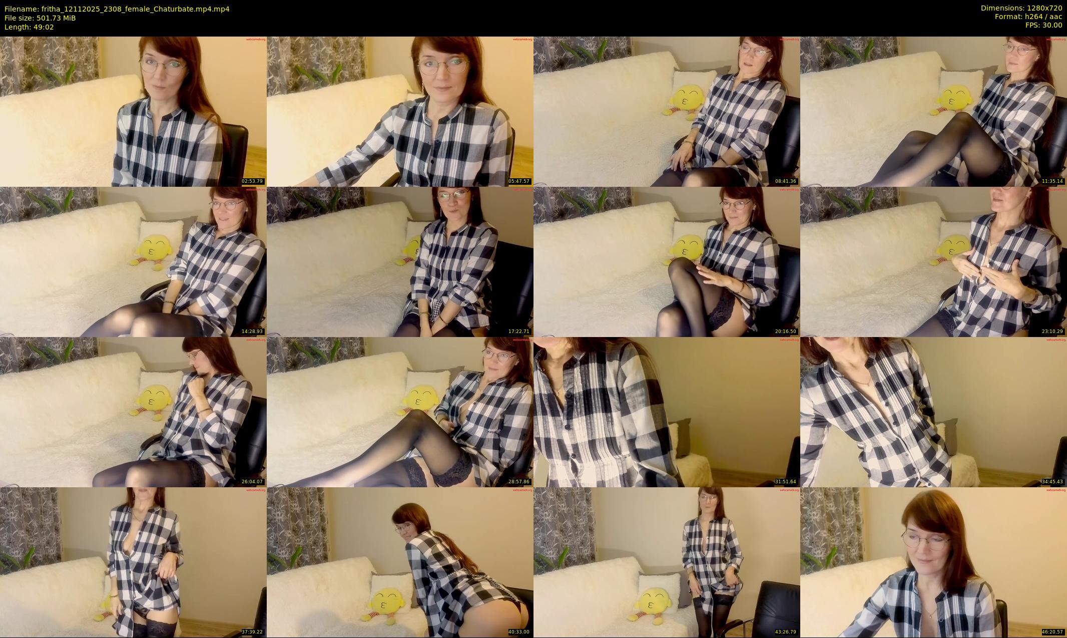 fritha — 50 minute Chaturbate female cam show recording, 720p, Nov 12, 2025