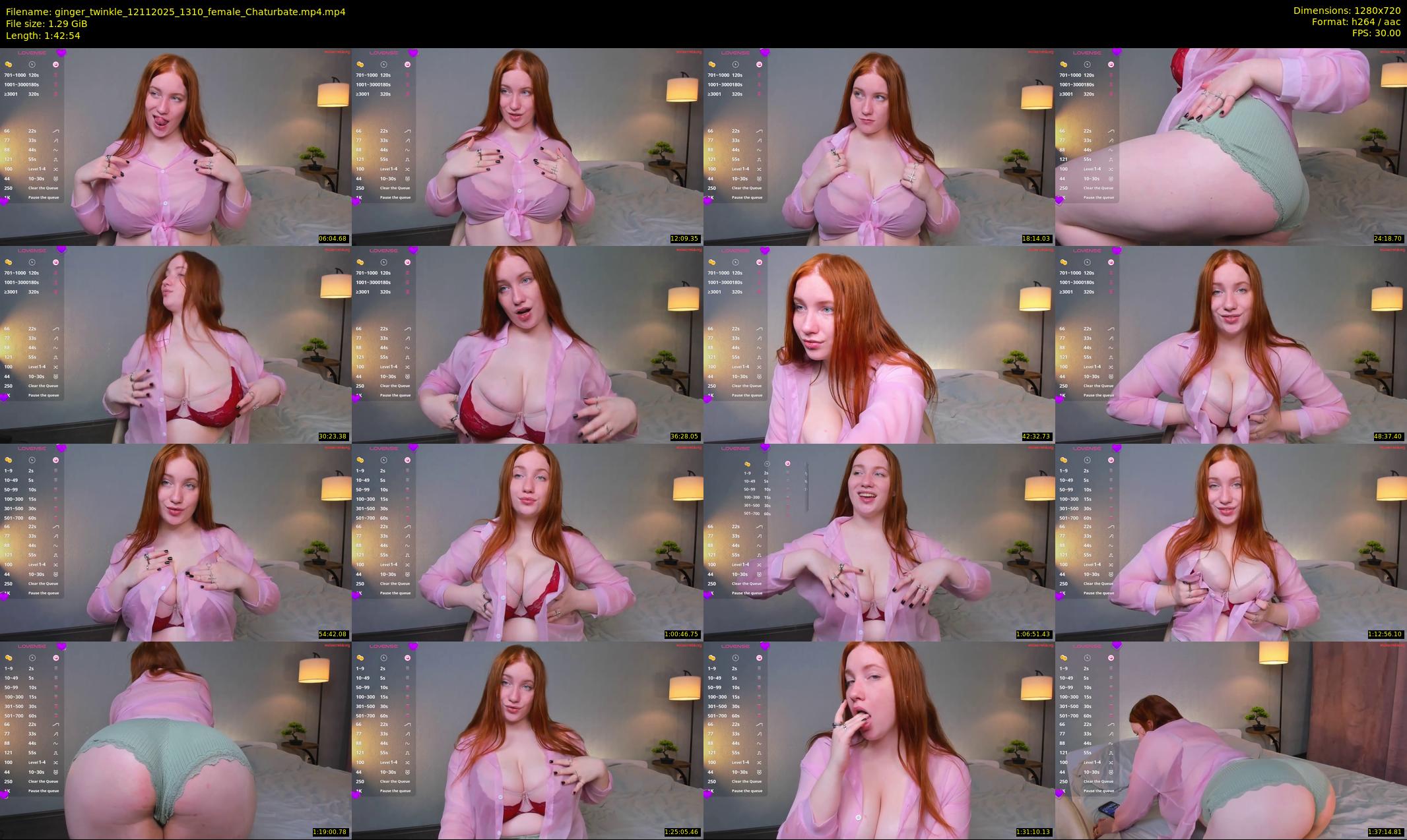 ginger_twinkle — 103 minute Chaturbate female cam show recording, 720p, Nov 12, 2025