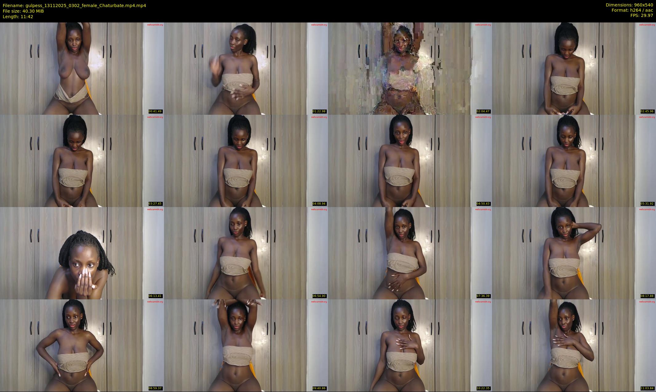 gulpess — 12 minute Chaturbate female cam show recording, 480p, Nov 13, 2025