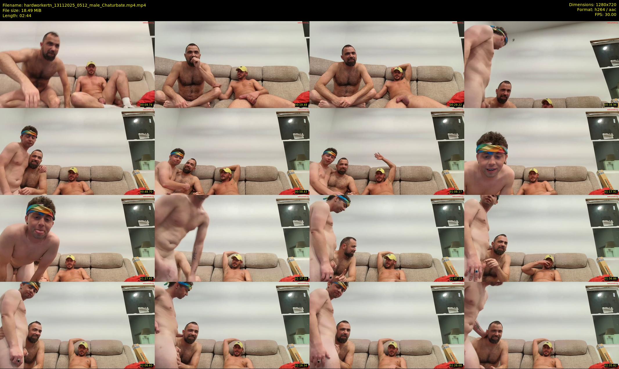 hardworkertn — 3 minute Chaturbate male cam show recording, 720p, Nov 13, 2025