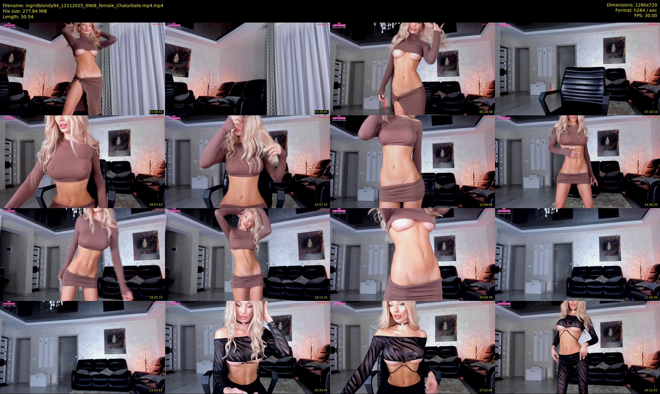 ingridblondy94 — 31 minute Chaturbate female cam show recording, 720p, Nov 12, 2025