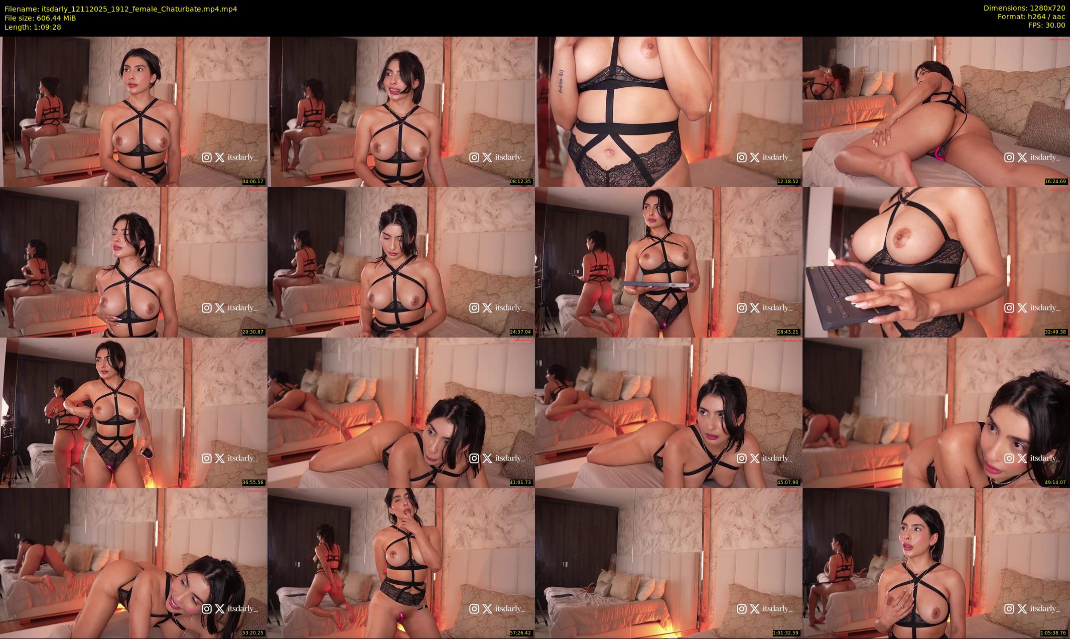 itsdarly — 70 minute Chaturbate female cam show recording, 720p, Nov 12, 2025