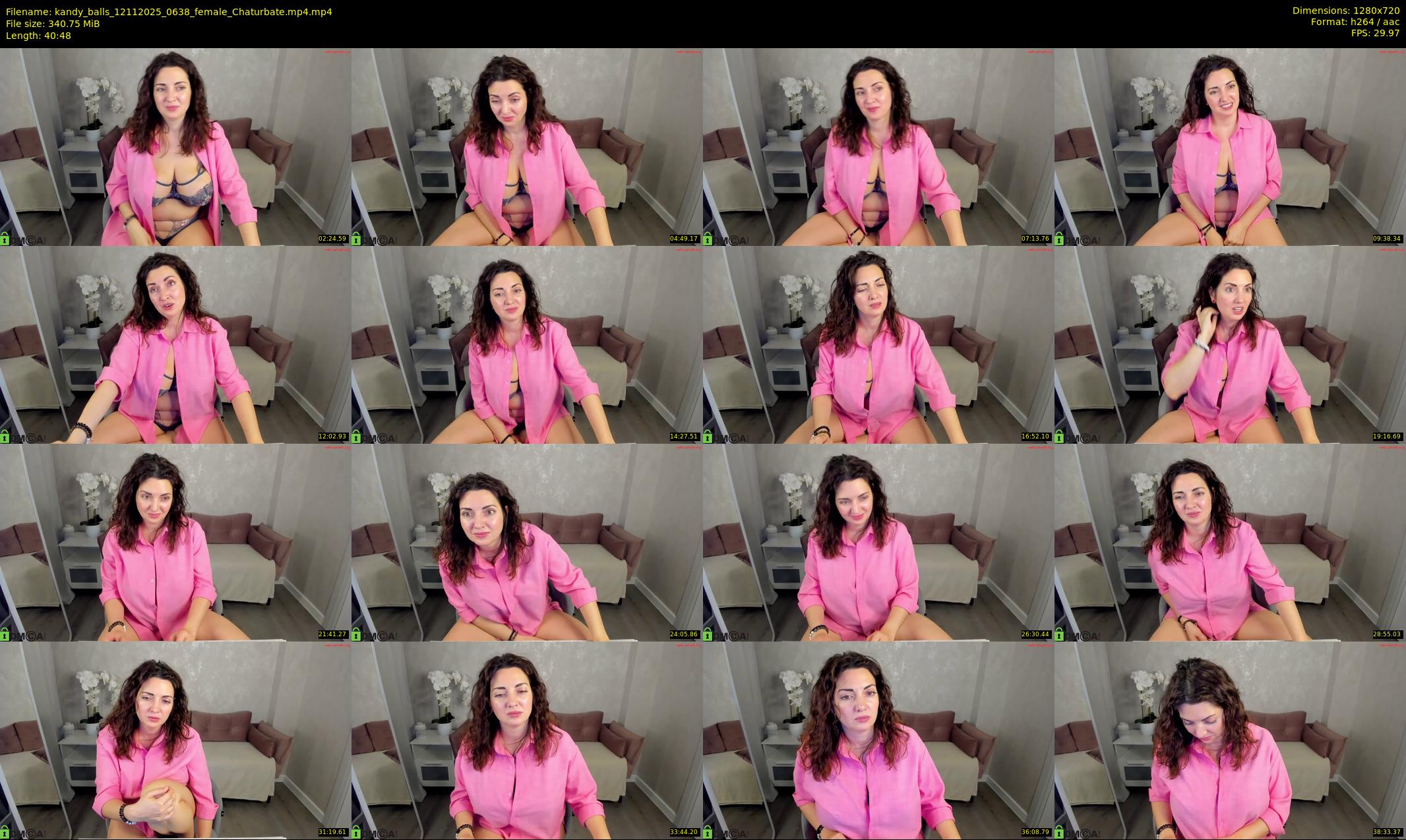 kandy_balls — 41 minute Chaturbate female cam show recording, 720p, Nov 12, 2025